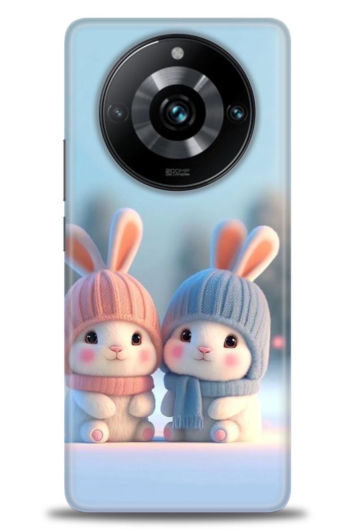 realme 11 Pro / 11 Pro Plus İle Uyumlu HD Baskılı Desenli Silikon Kılıf - 193