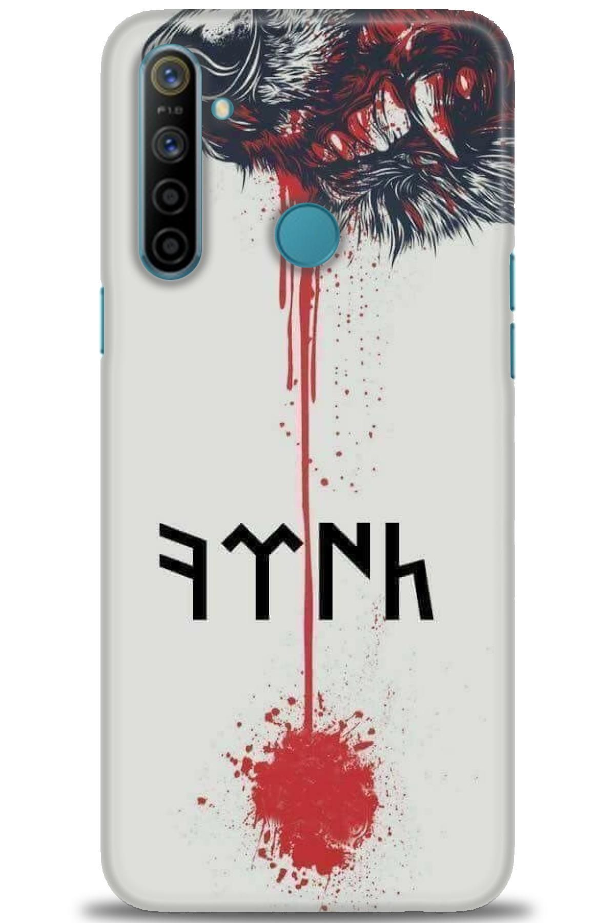 realme 5i İle Uyumlu HD Baskılı Desenli Silikon Kılıf - 784