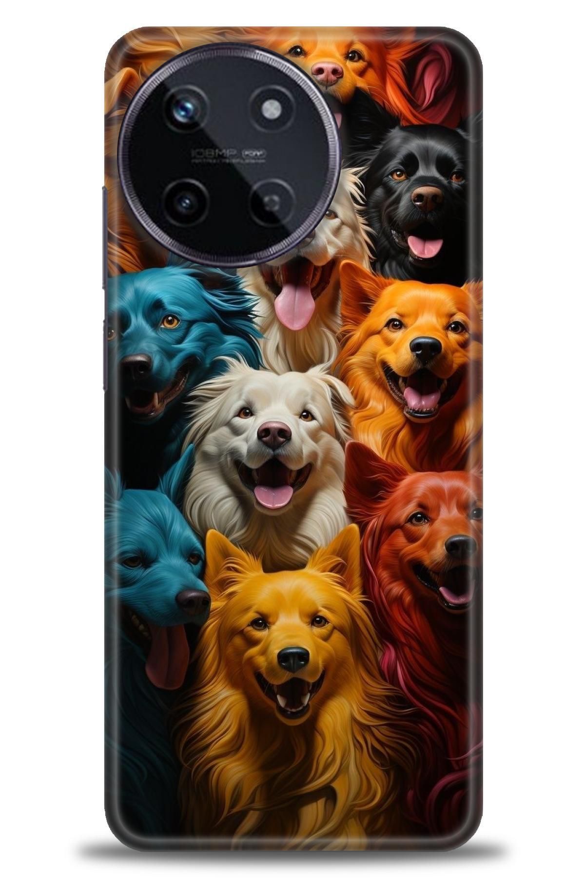realme 11 İle Uyumlu HD Baskılı Kılıf - Karışık Seri - 164