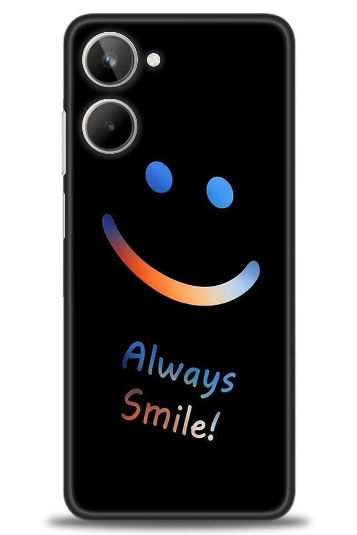 realme 10 4G İle Uyumlu HD Baskılı Desenli Silikon Kılıf - 479