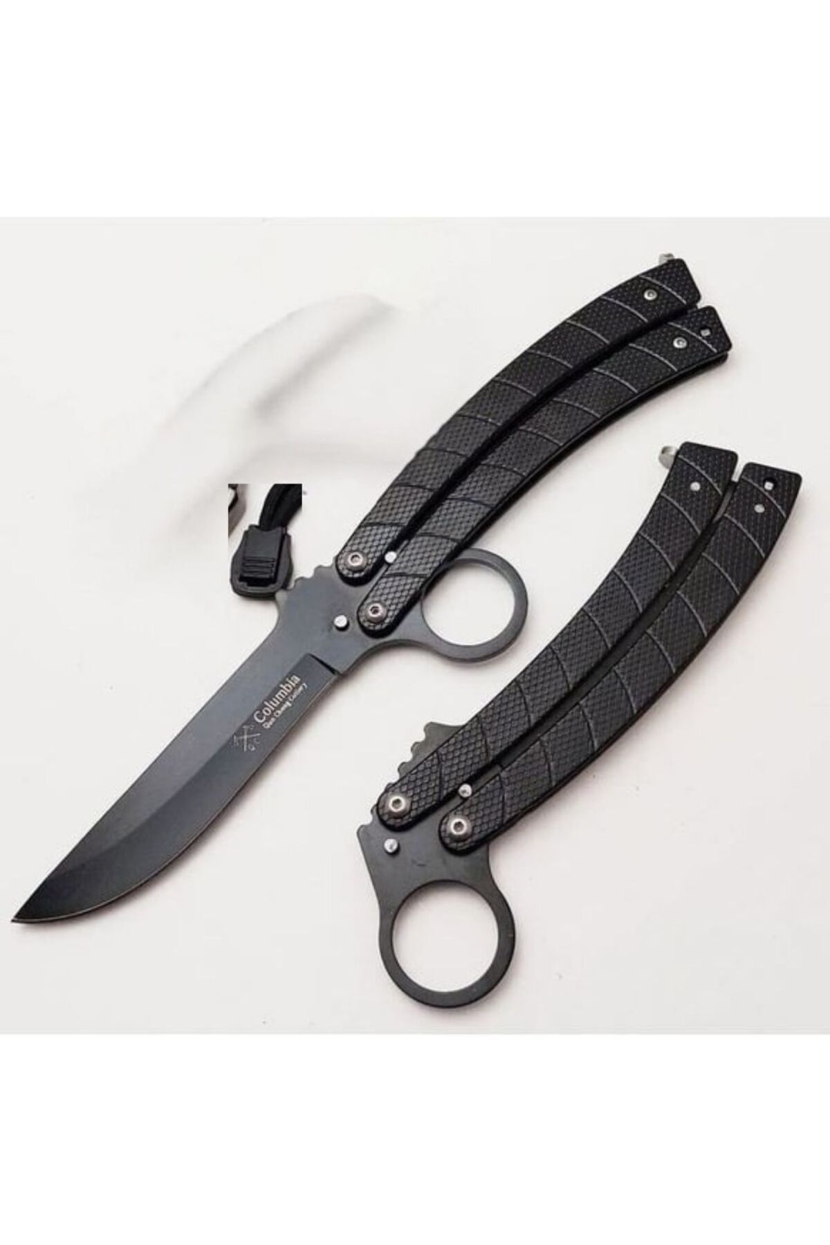 Çılgıntrend Kişiye Özel Serisi Siyah Kamp Outdoor Cep Çakısı
