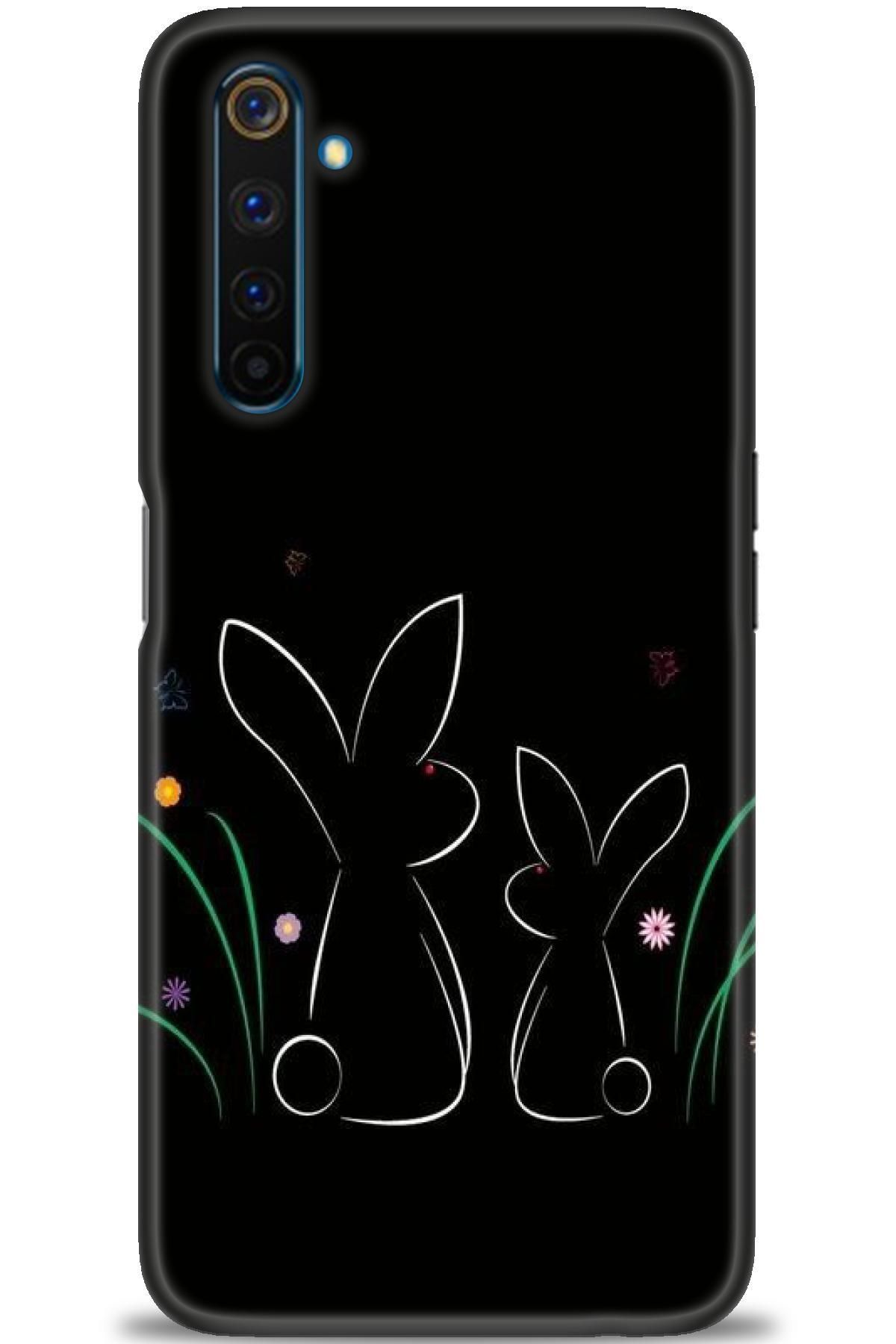realme 6 Pro İle Uyumlu HD Baskılı Desenli Silikon Kılıf - 16
