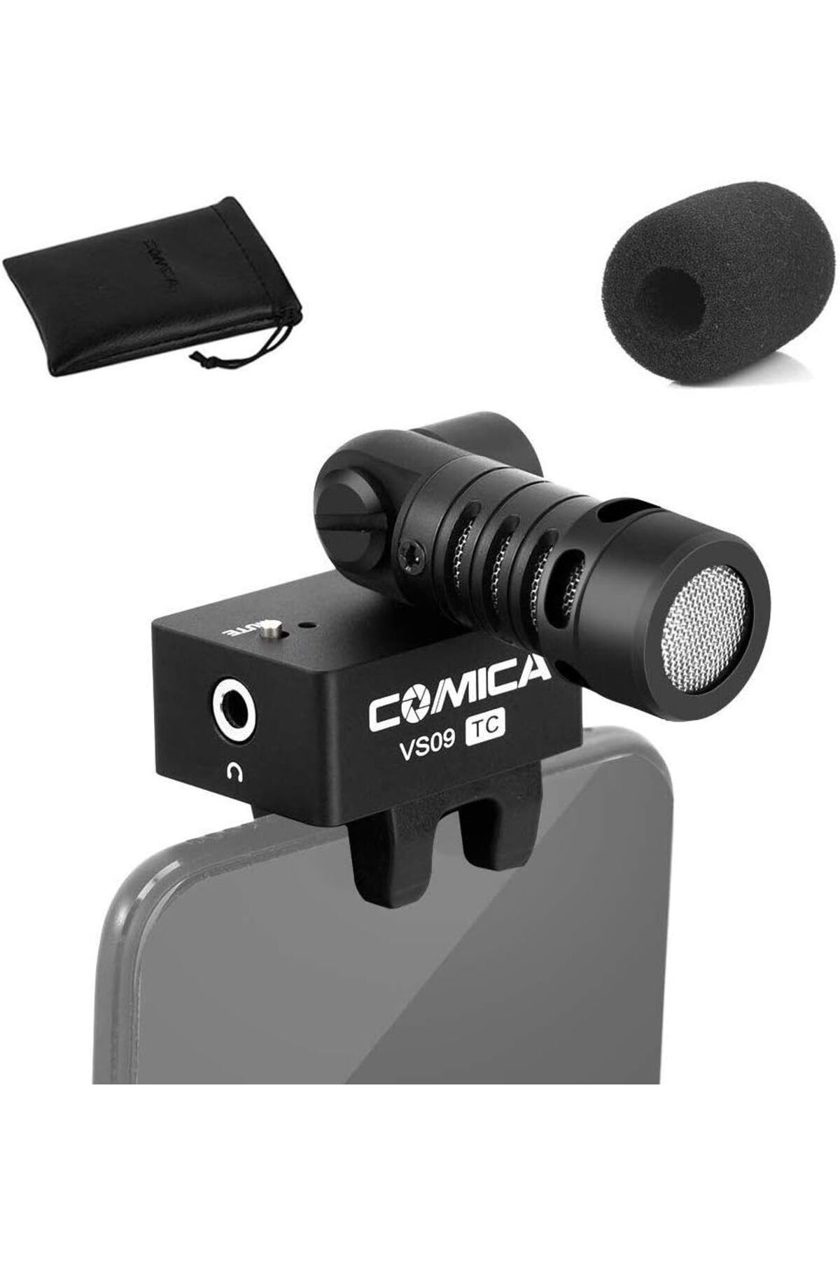 MEGOBİNE WHERE Tip C Akıllı Telefon Mikrofonu, CVM-VS09 Video Kayıt Mikrofonu USB C Akıllı Telefon için