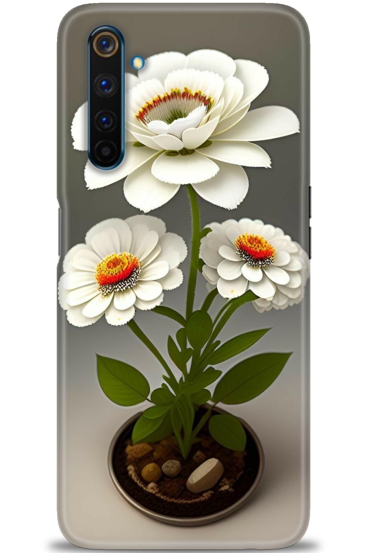 realme 6 Pro İle Uyumlu HD Baskılı Desenli Silikon Kılıf - 346