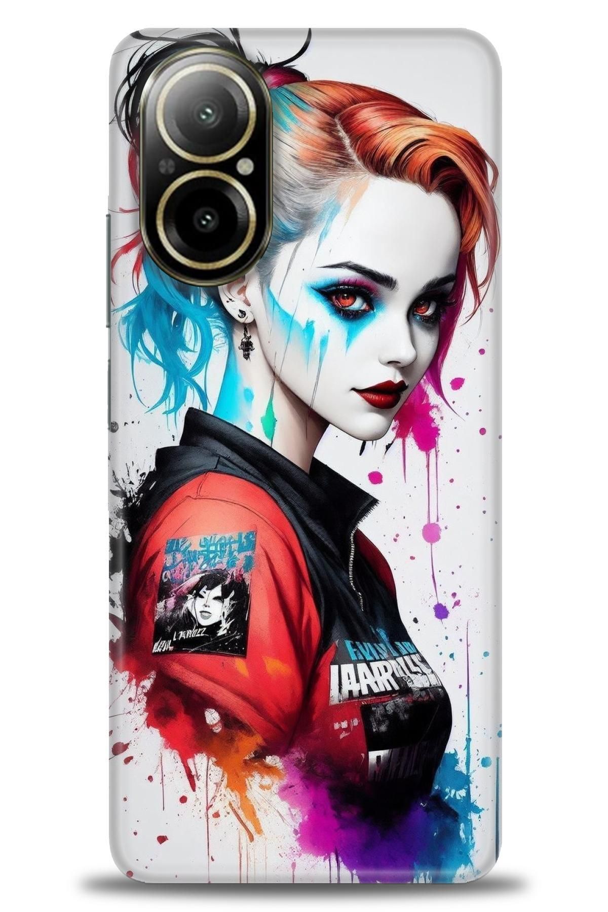 realme 12 Lite İle Uyumlu HD Baskılı Kılıf - Karışık Seri - 437