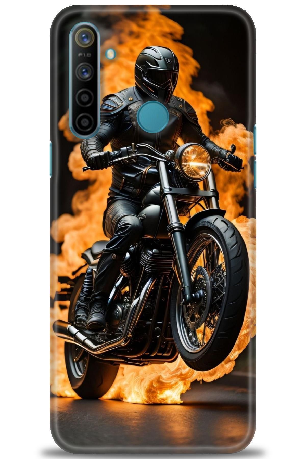 realme 5i İle Uyumlu HD Baskılı Kılıf - Karışık Seri - 571