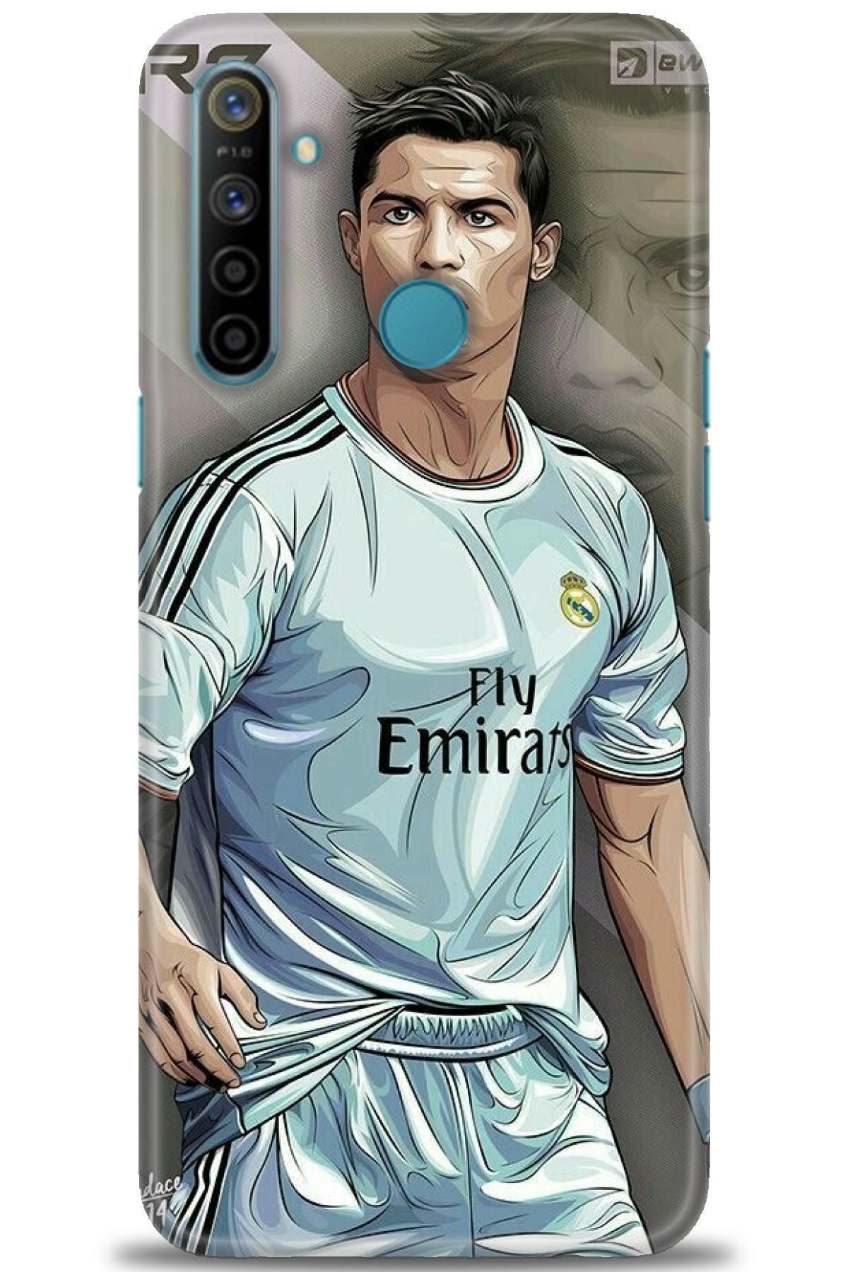 realme 5i İle Uyumlu HD Baskılı Desenli Silikon Kılıf - 861