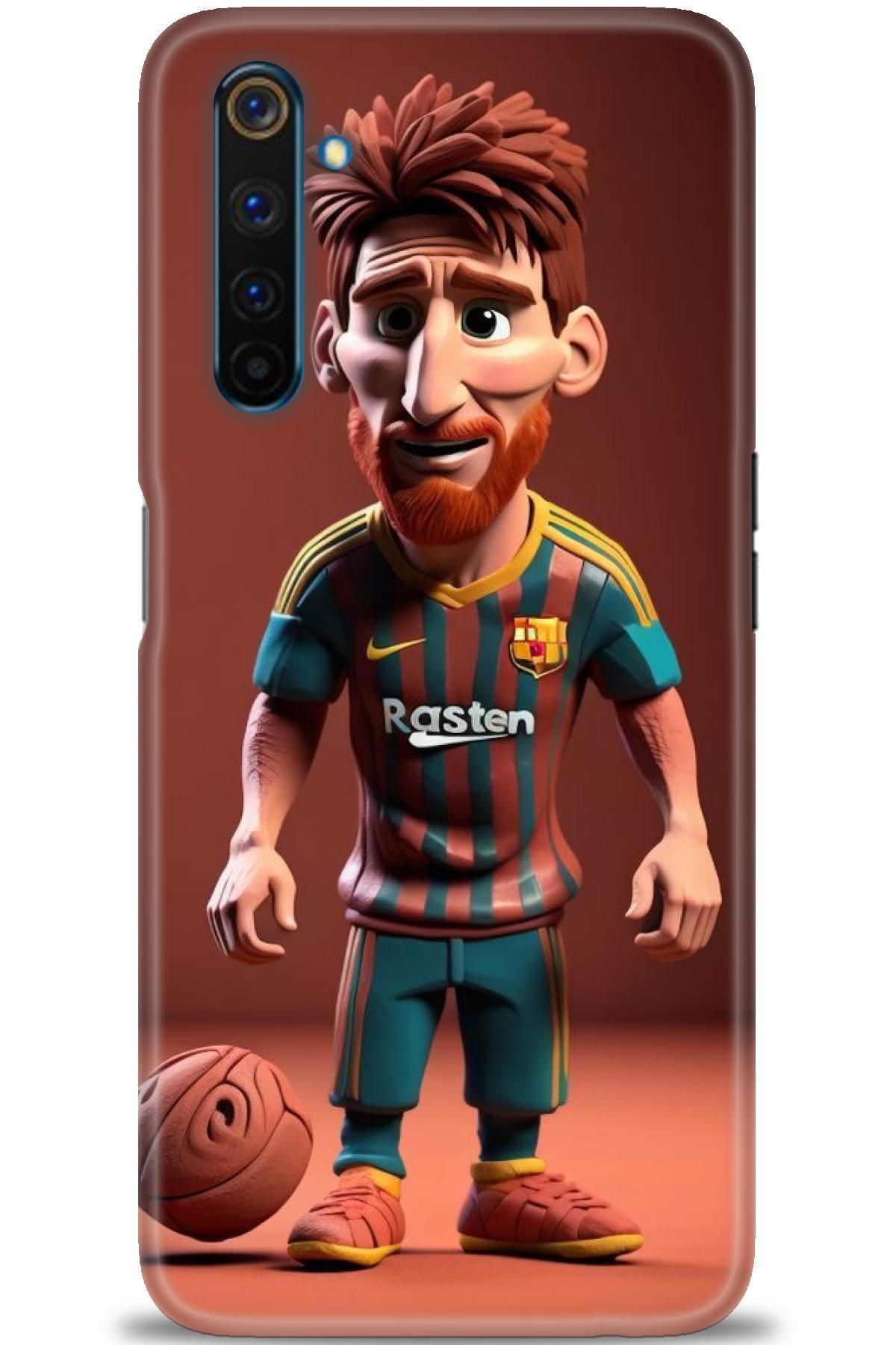 realme 6 Pro İle Uyumlu HD Baskılı Desenli Silikon Kılıf - 452