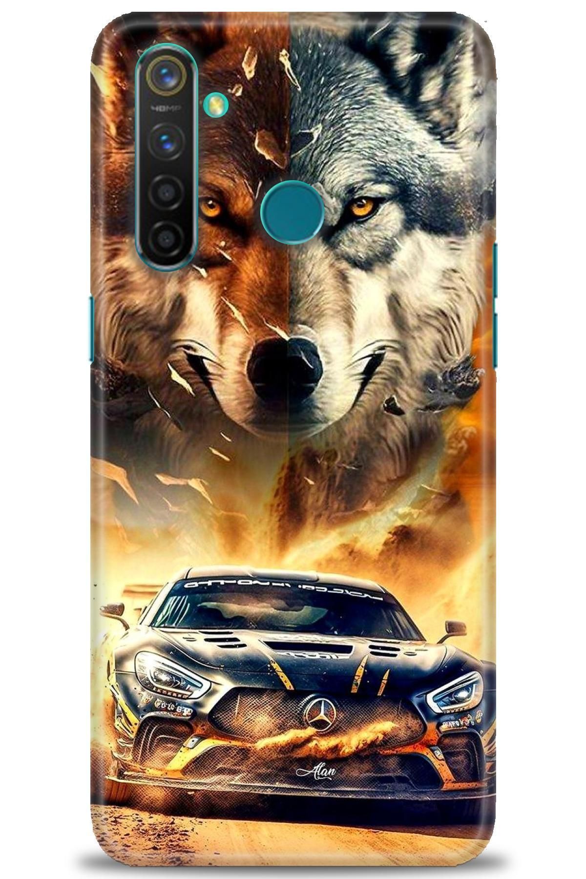 realme 5 Pro İle Uyumlu HD Baskılı Desenli Silikon Kılıf - 851