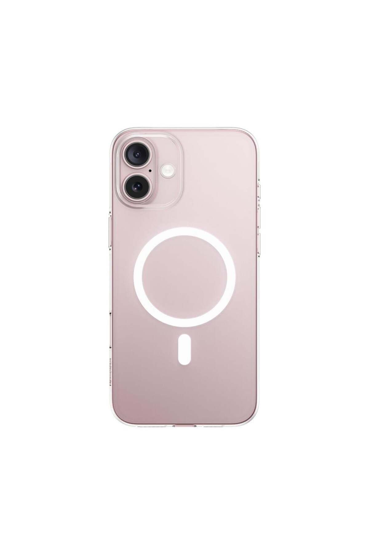 Baseus iP 16 Plus Crystal Series Magnetic Telefon Kılıfı - Şeffaf