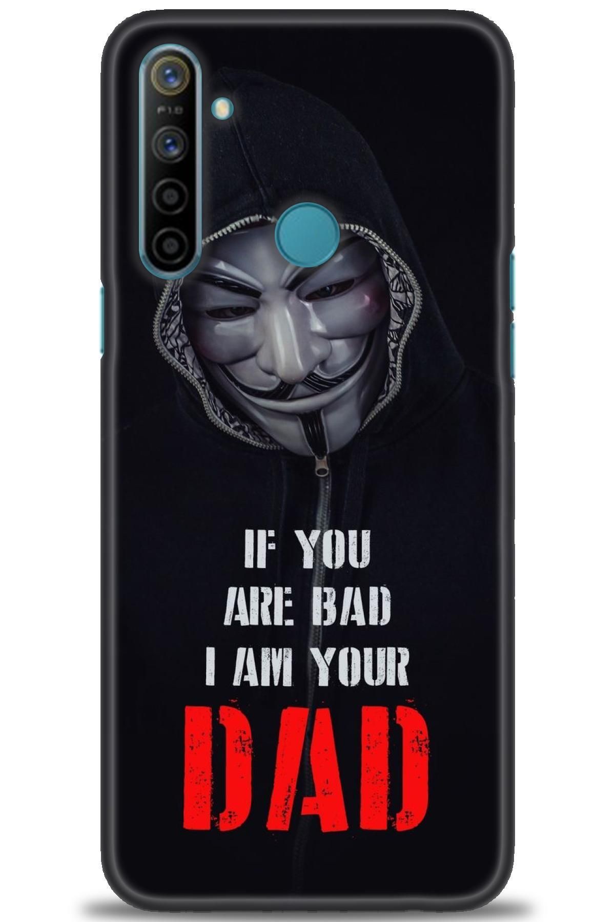 realme 5i İle Uyumlu HD Baskılı Desenli Silikon Kılıf - 945