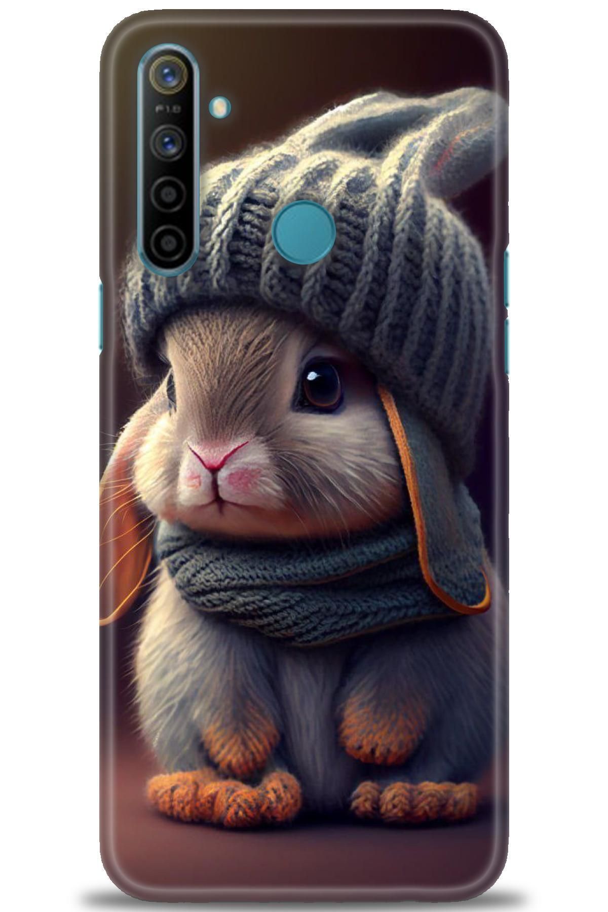 realme 6i İle Uyumlu HD Baskılı Desenli Silikon Kılıf - 123