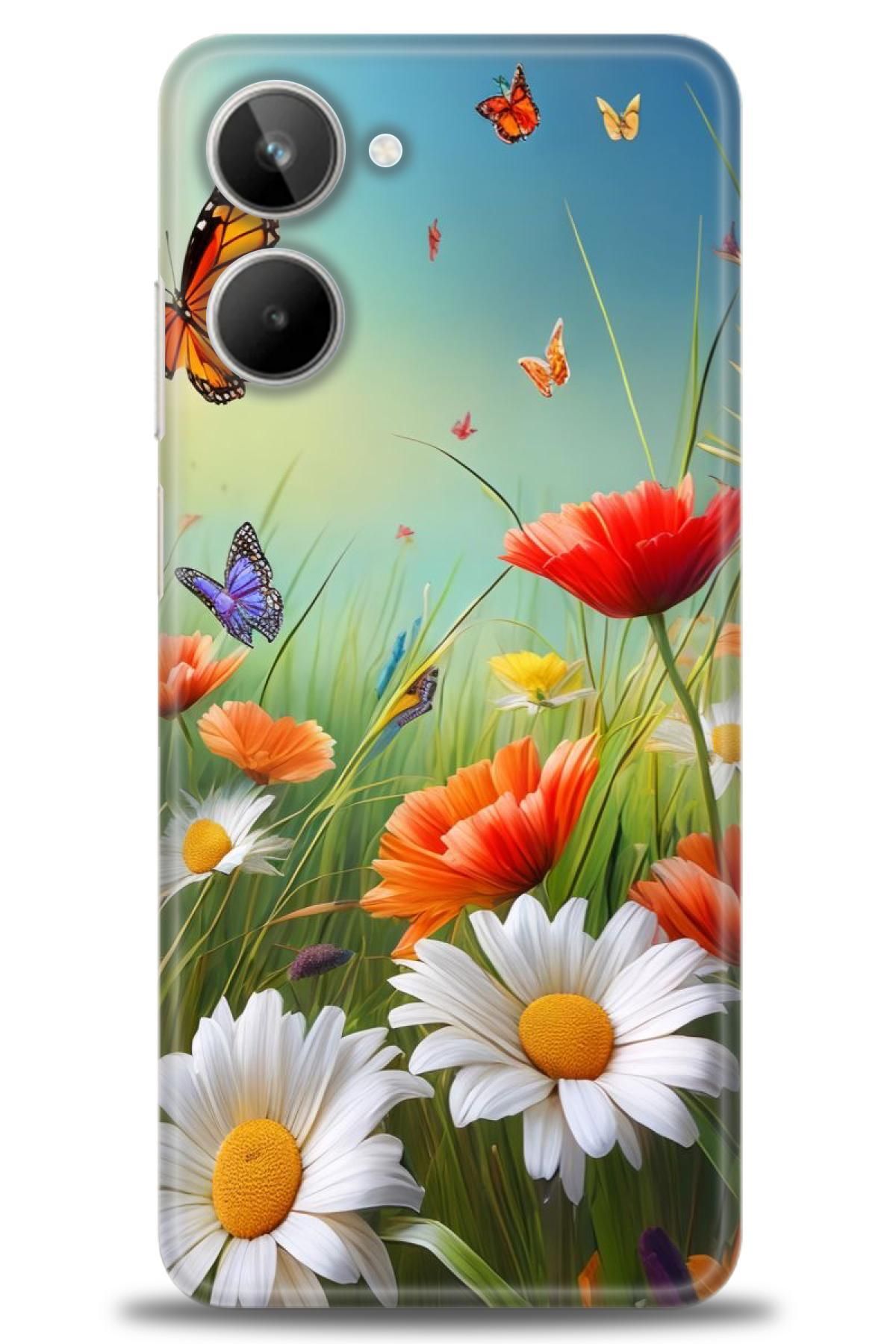 realme 10 İle Uyumlu HD Baskılı Kılıf - Karışık Seri - 353