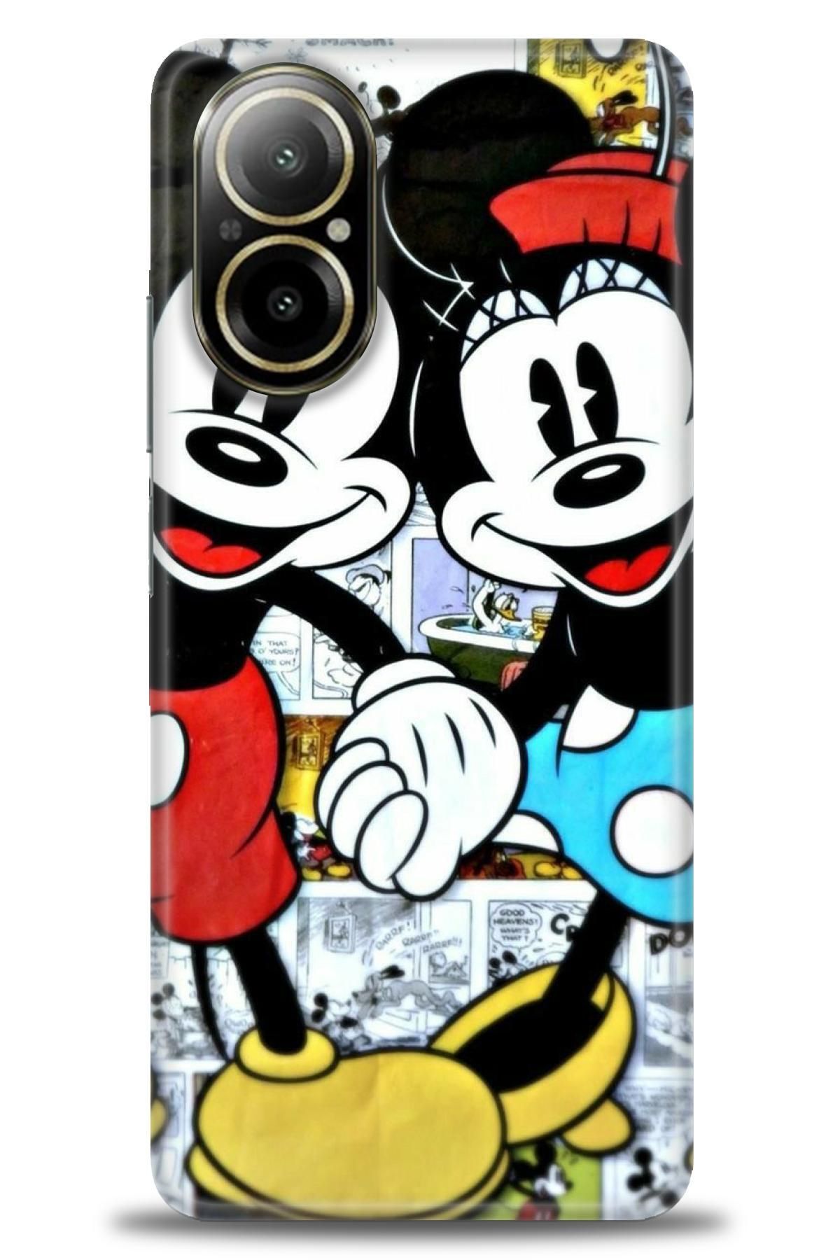 realme 12 Lite İle Uyumlu HD Baskılı Desenli Silikon Kılıf - 161