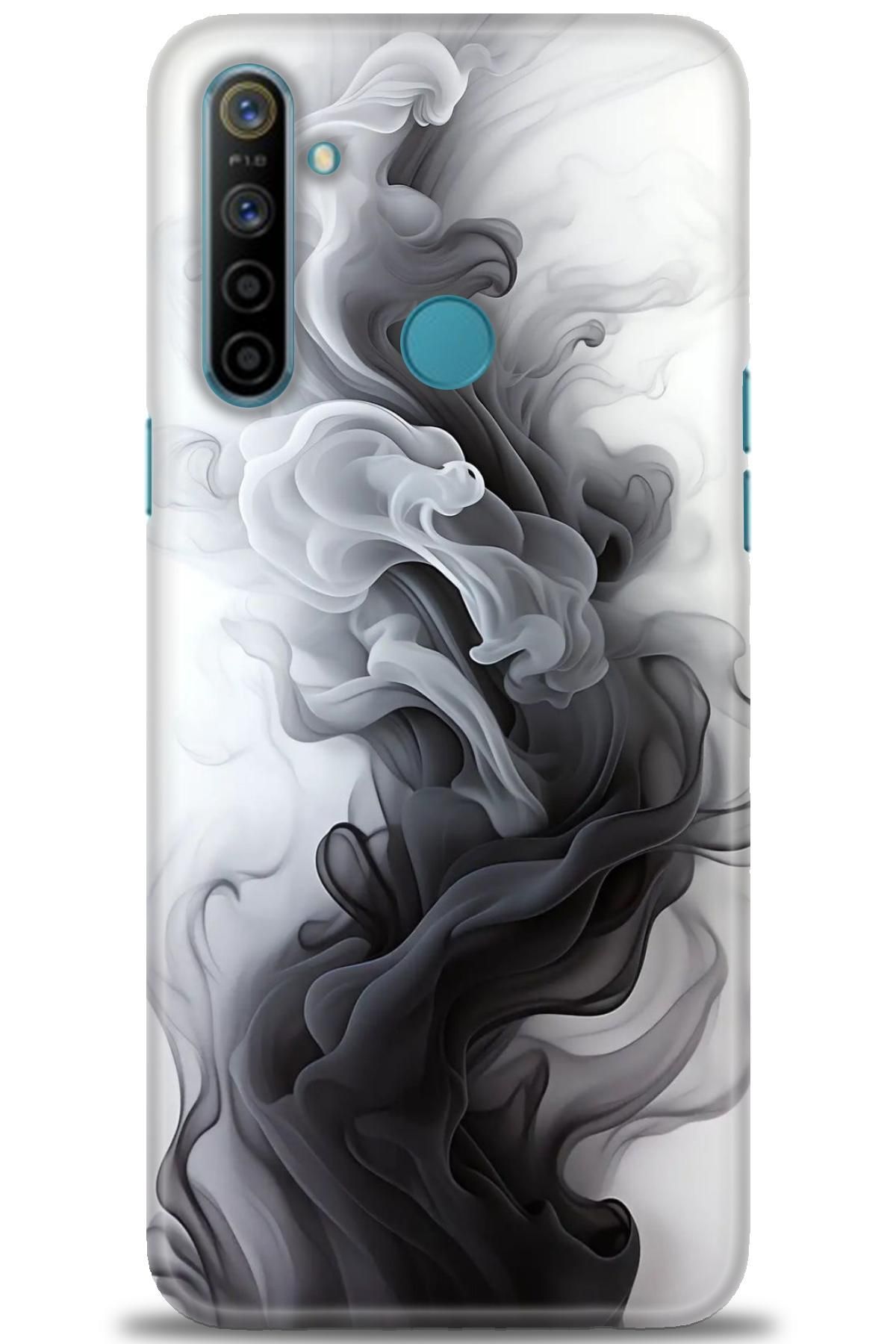 realme 6i İle Uyumlu HD Baskılı Desenli Silikon Kılıf - 46