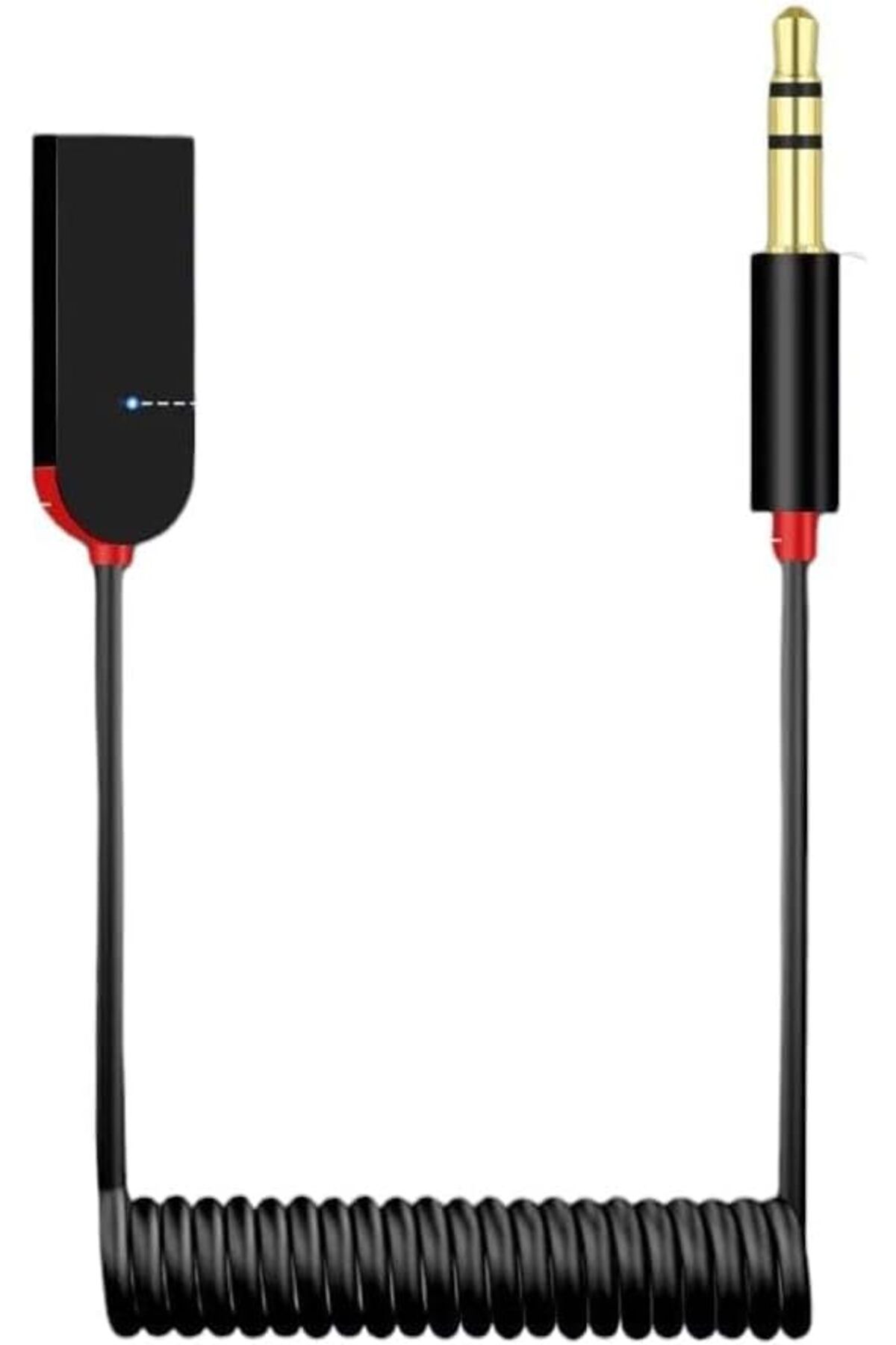 DERİK KADROĞLU KY 223 CAR AUX CABLE SPRİRAL KABLOLU AUXJACK USB BLUETOOTH AUX Yeni 1107872