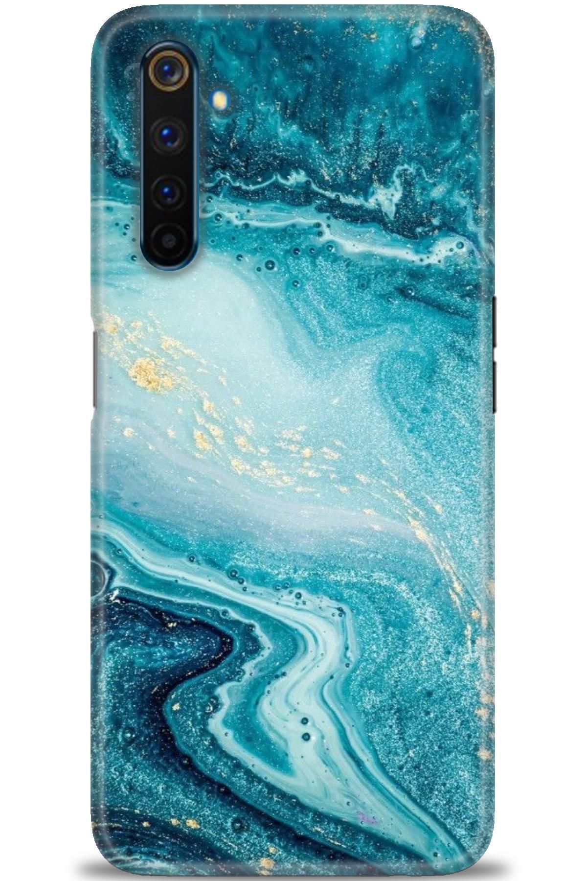realme 6 Pro İle Uyumlu HD Baskılı Desenli Silikon Kılıf - 408