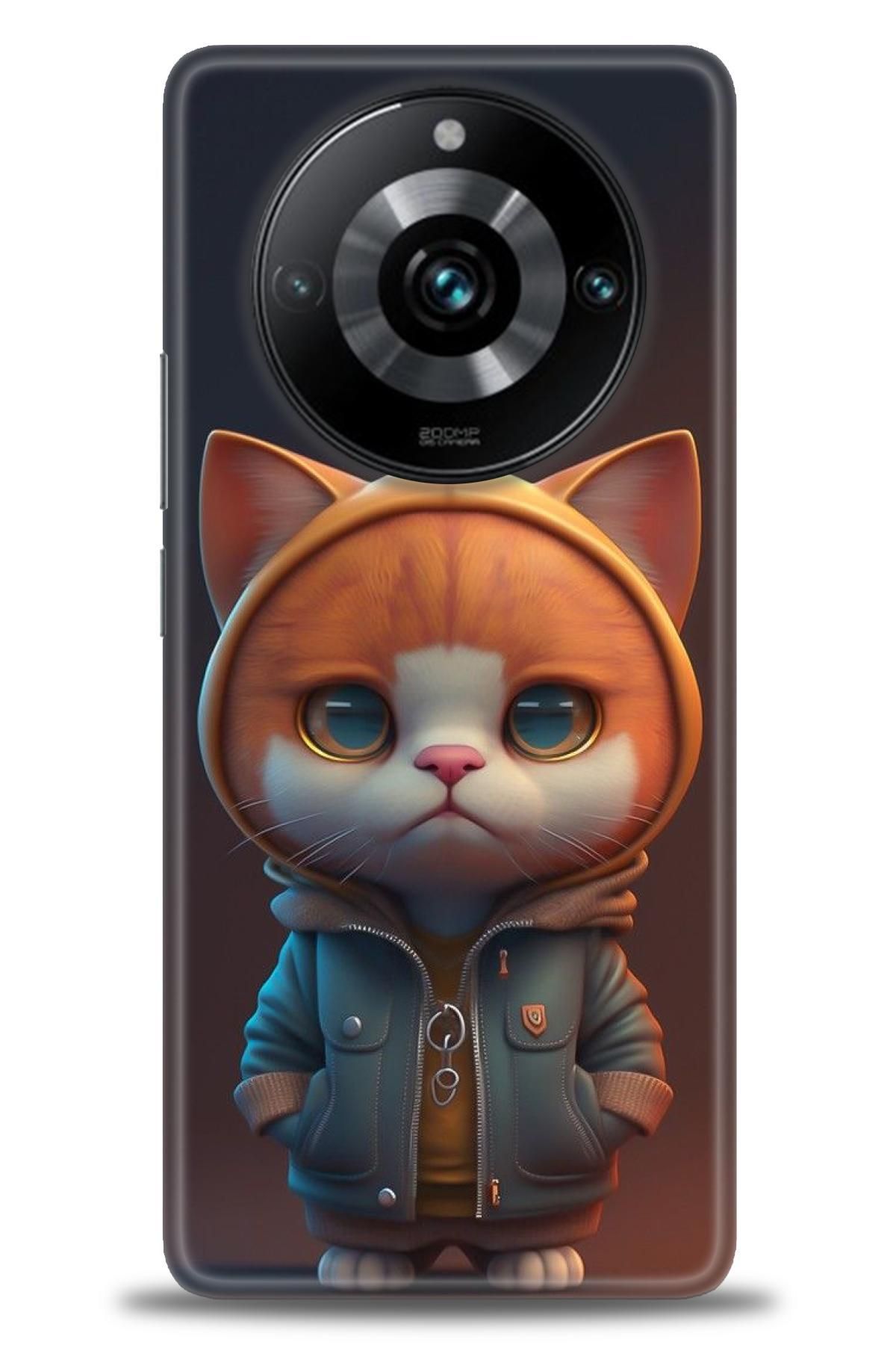 realme 11 Pro / 11 Pro Plus İle Uyumlu HD Baskılı Desenli Silikon Kılıf - 340