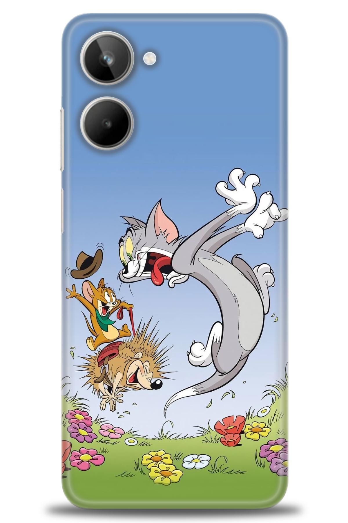 realme 10 4G İle Uyumlu HD Baskılı Desenli Silikon Kılıf - 509