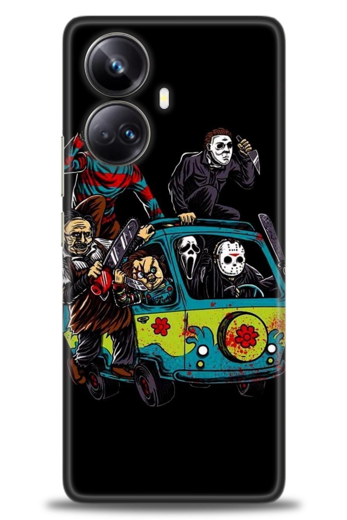 realme 10 Pro Plus İle Uyumlu HD Baskılı Kılıf - Karışık Seri - 644