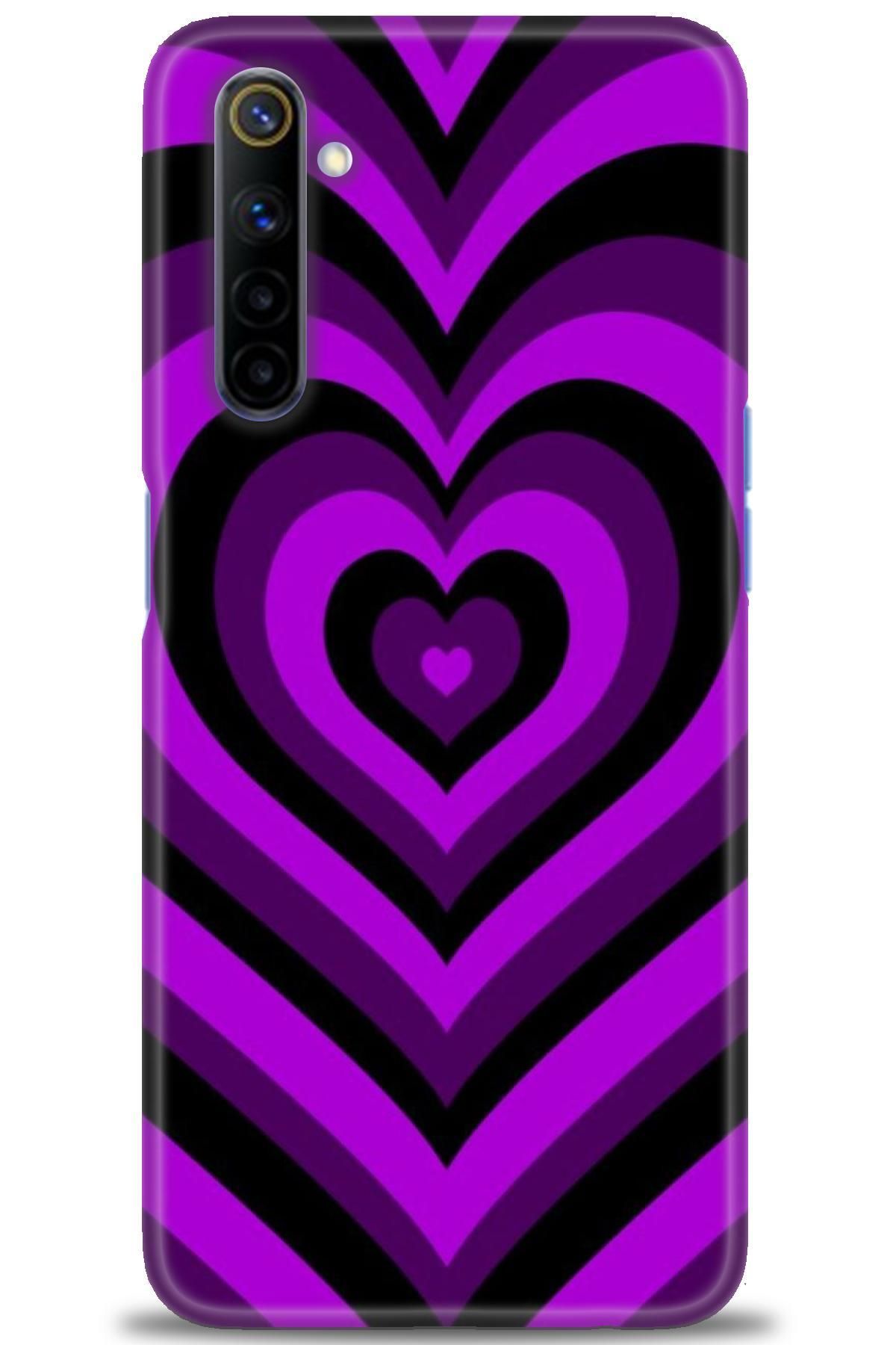 realme 6 İle Uyumlu HD Baskılı Desenli Silikon Kılıf - 8