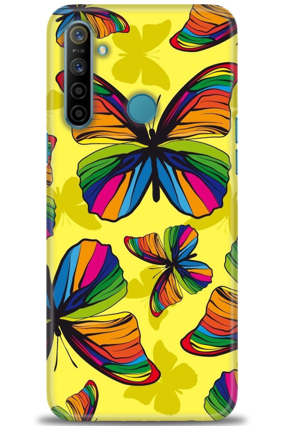 realme 5i İle Uyumlu HD Baskılı Desenli Silikon Kılıf - 817