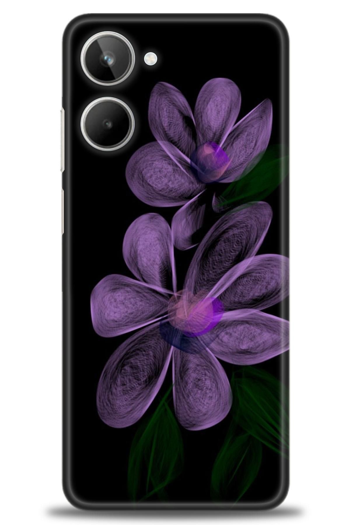 realme 10 4G İle Uyumlu HD Baskılı Desenli Silikon Kılıf - 542