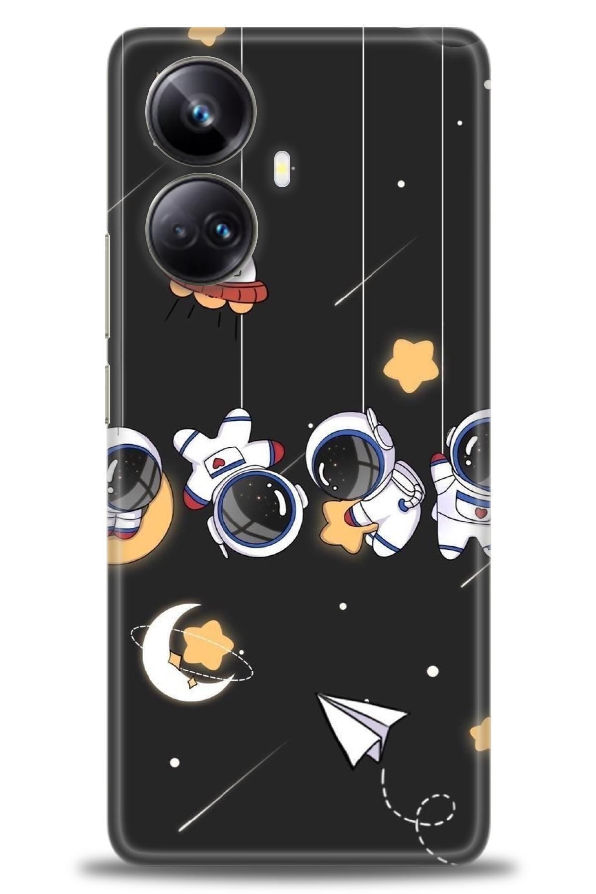 realme 10 Pro Plus İle Uyumlu HD Baskılı Desenli Silikon Kılıf - 379