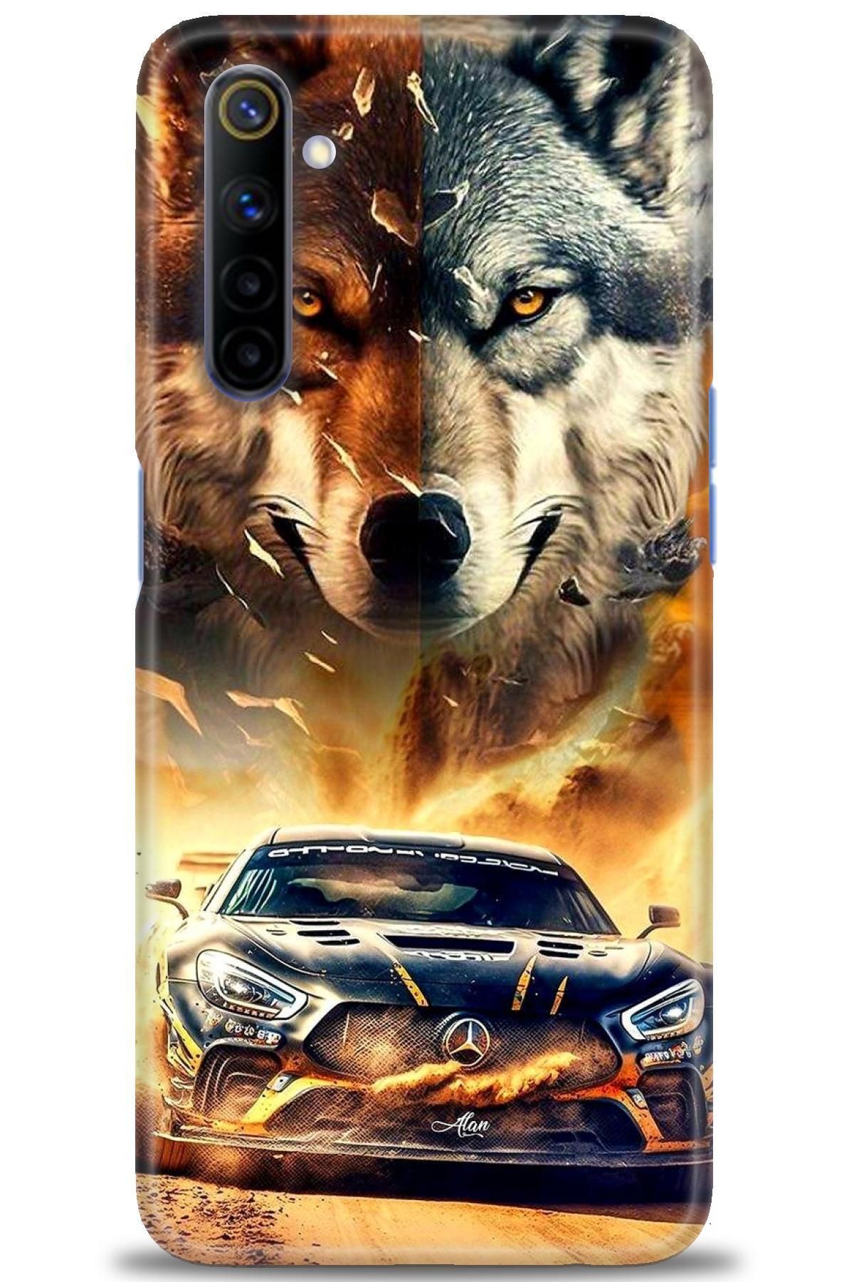 realme 6 İle Uyumlu HD Baskılı Desenli Silikon Kılıf - 851