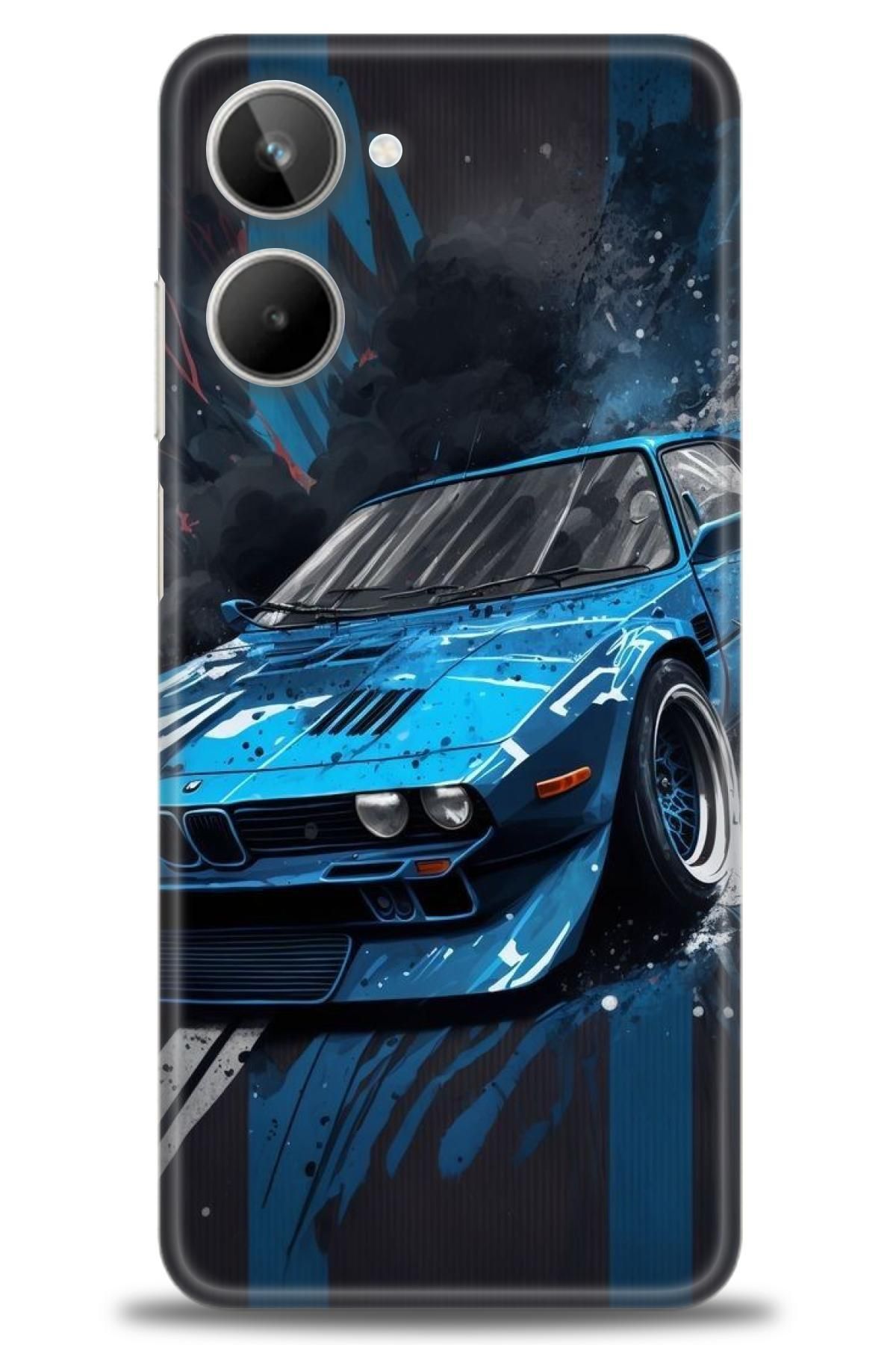 realme 10 4G İle Uyumlu HD Baskılı Desenli Silikon Kılıf - 241