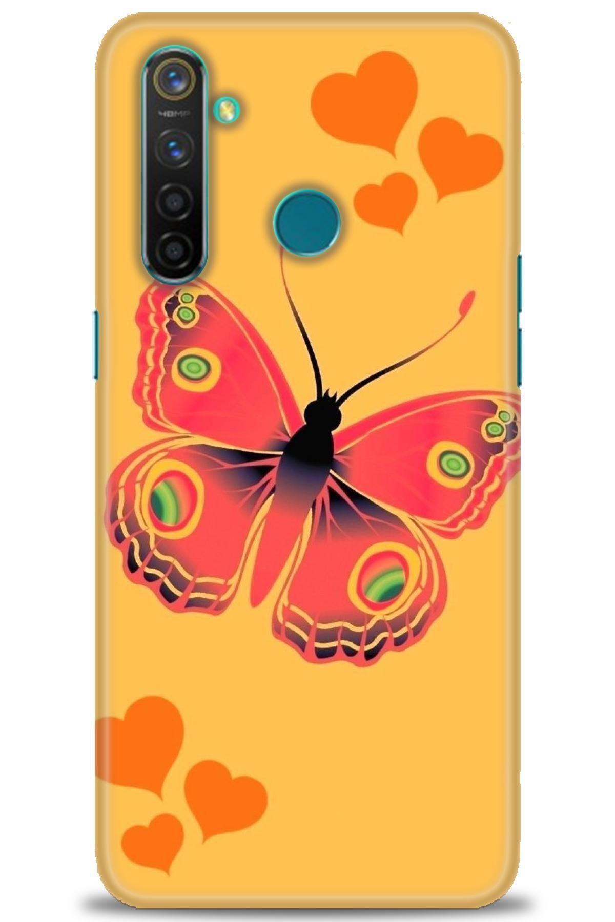 realme 5 Pro İle Uyumlu HD Baskılı Desenli Silikon Kılıf - 119