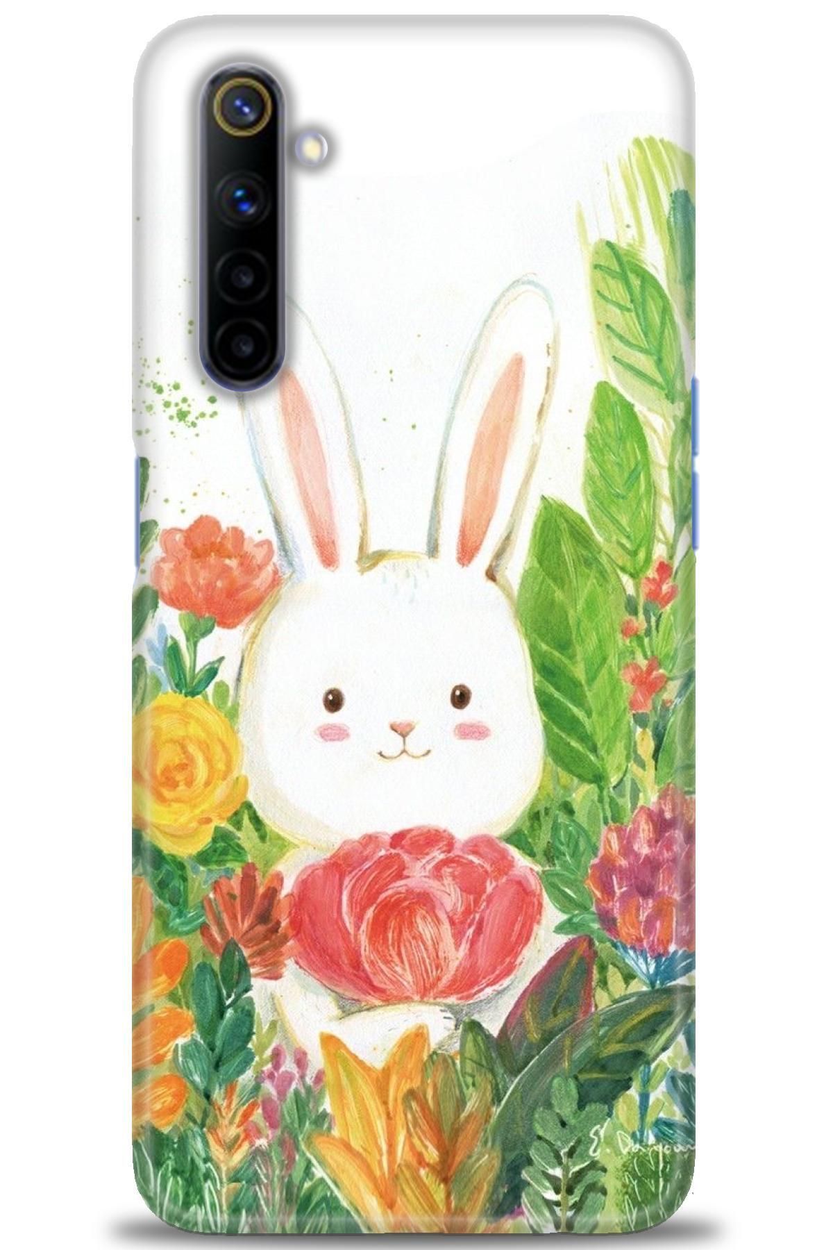 realme 6 İle Uyumlu HD Baskılı Desenli Silikon Kılıf - 170