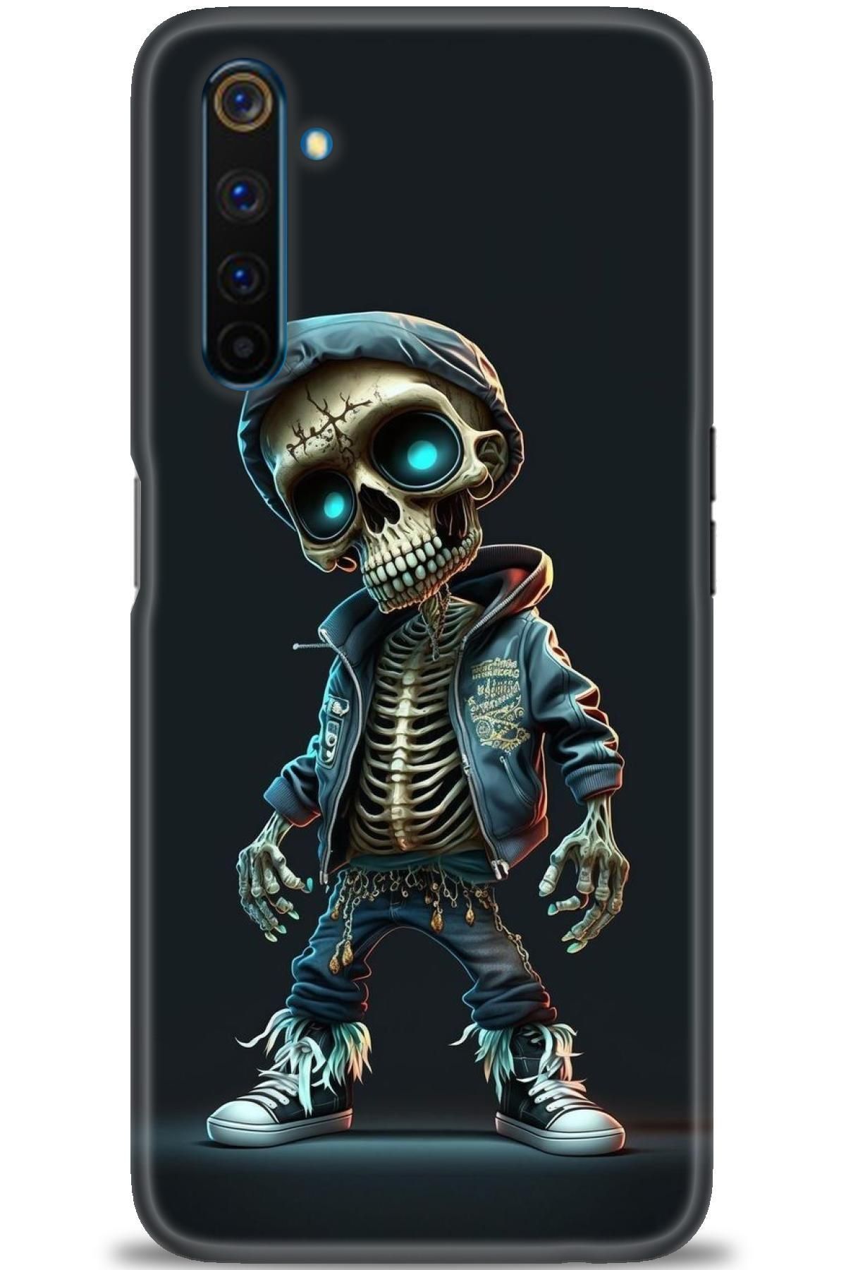 realme 6 Pro İle Uyumlu HD Baskılı Desenli Silikon Kılıf - 433