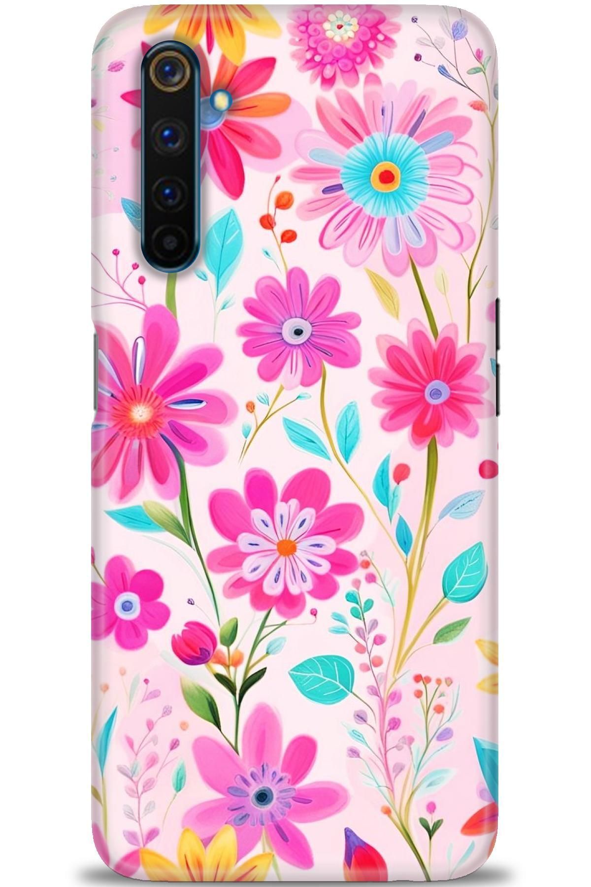 realme 6 Pro İle Uyumlu HD Baskılı Desenli Silikon Kılıf - 548