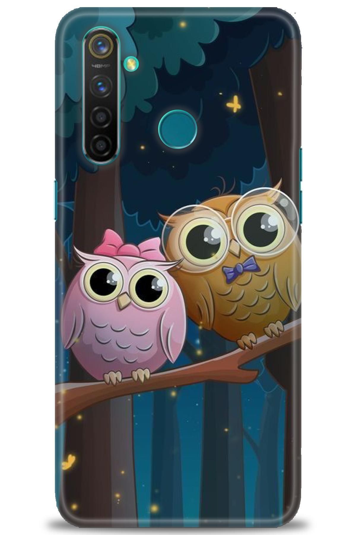 realme 5 Pro İle Uyumlu HD Baskılı Desenli Silikon Kılıf - 198