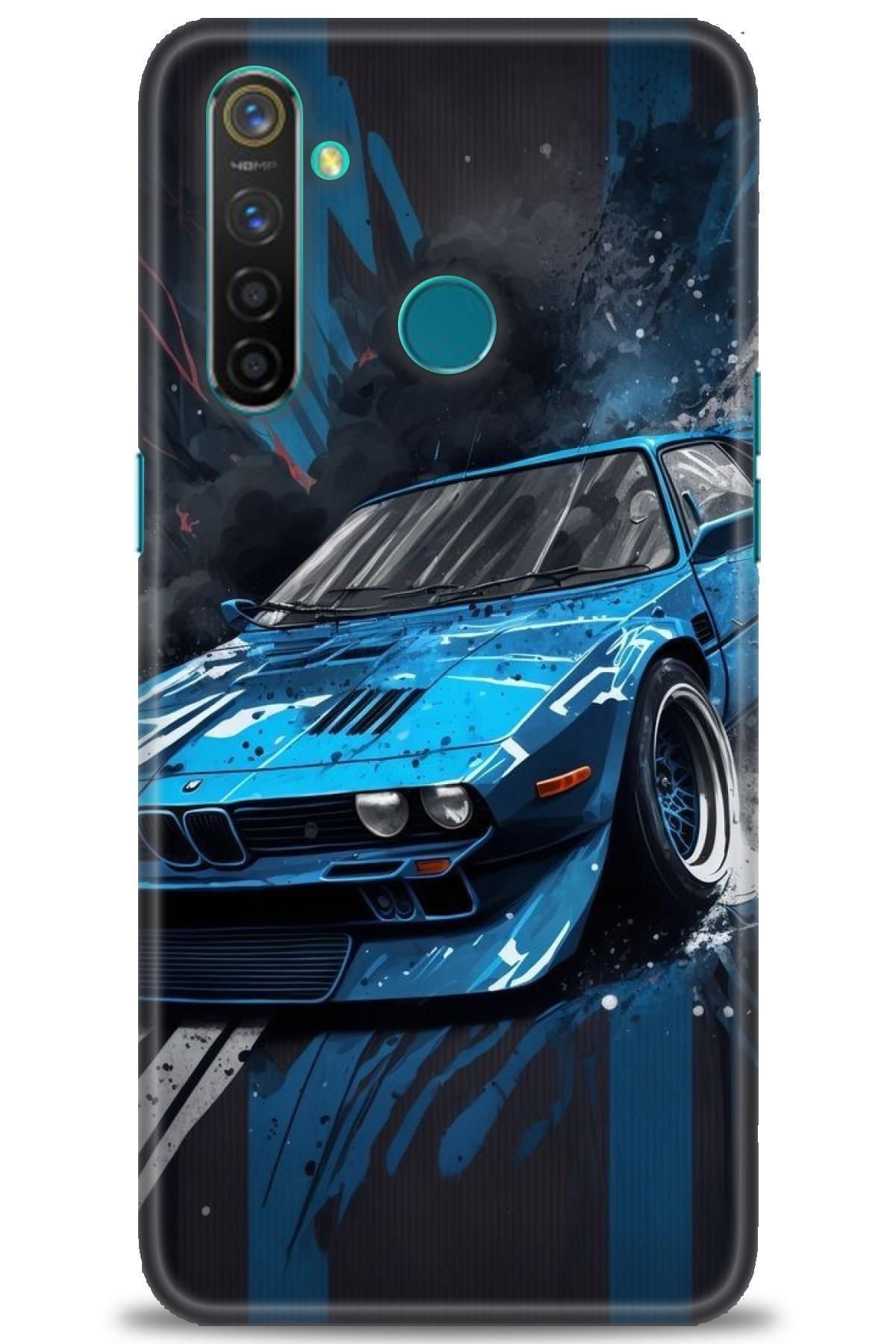 realme 5 Pro İle Uyumlu HD Baskılı Desenli Silikon Kılıf - 241