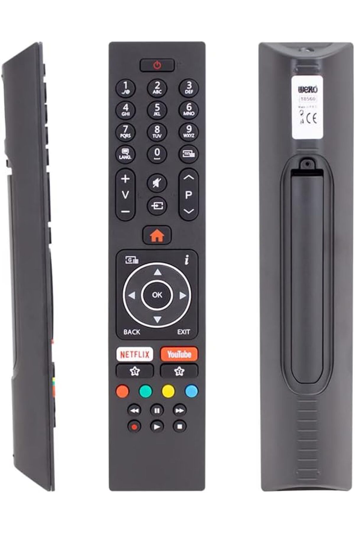 mazıdağı mazzıdağ Netflix Youtube Prime Video Tuşlu Lcd Led Tv Kumanda new store 1133631