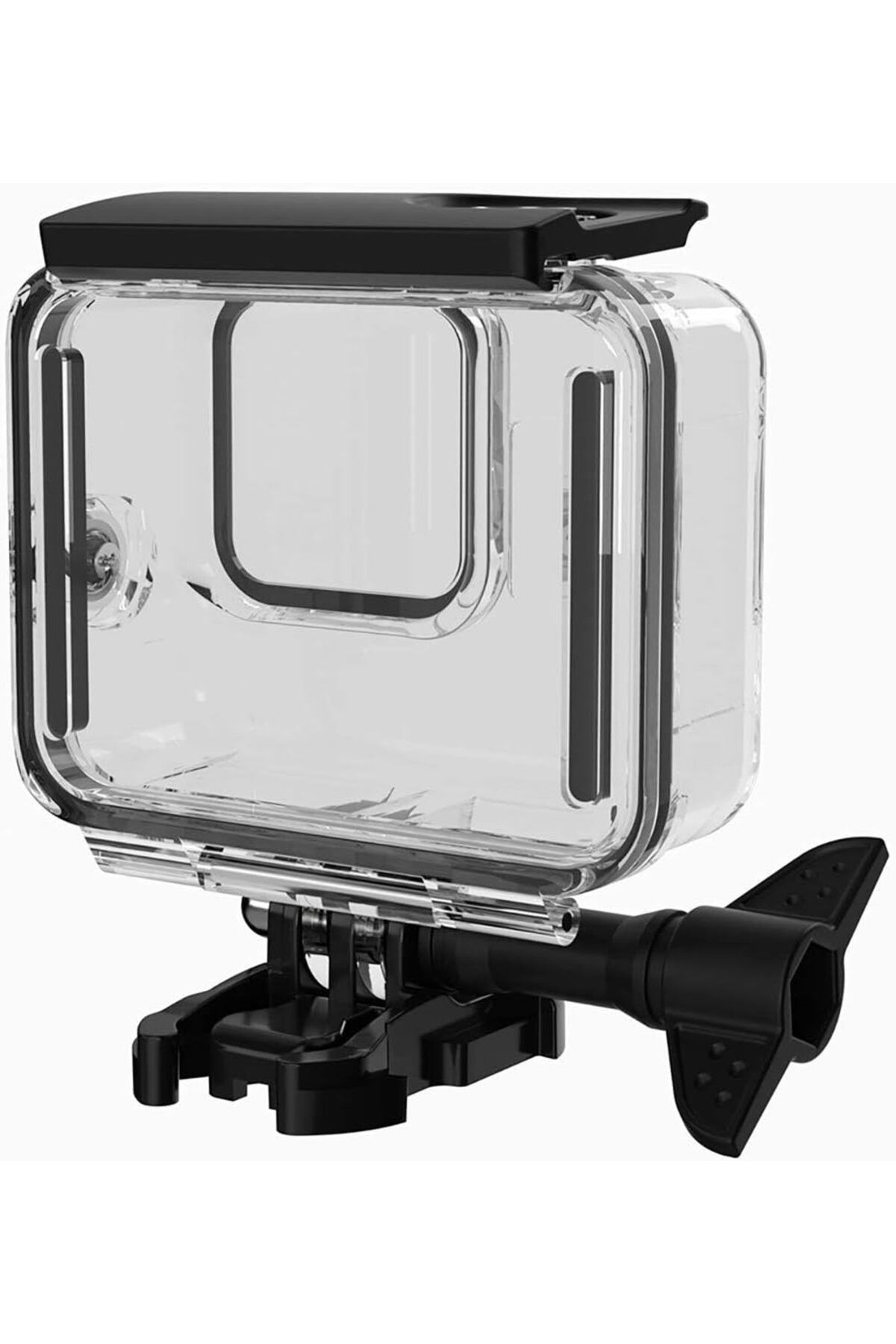 DERİK KADROĞLU G8-1 Gopro Hero 8 Su Geçirmez Kılıf, Siyah Yeni 1107872