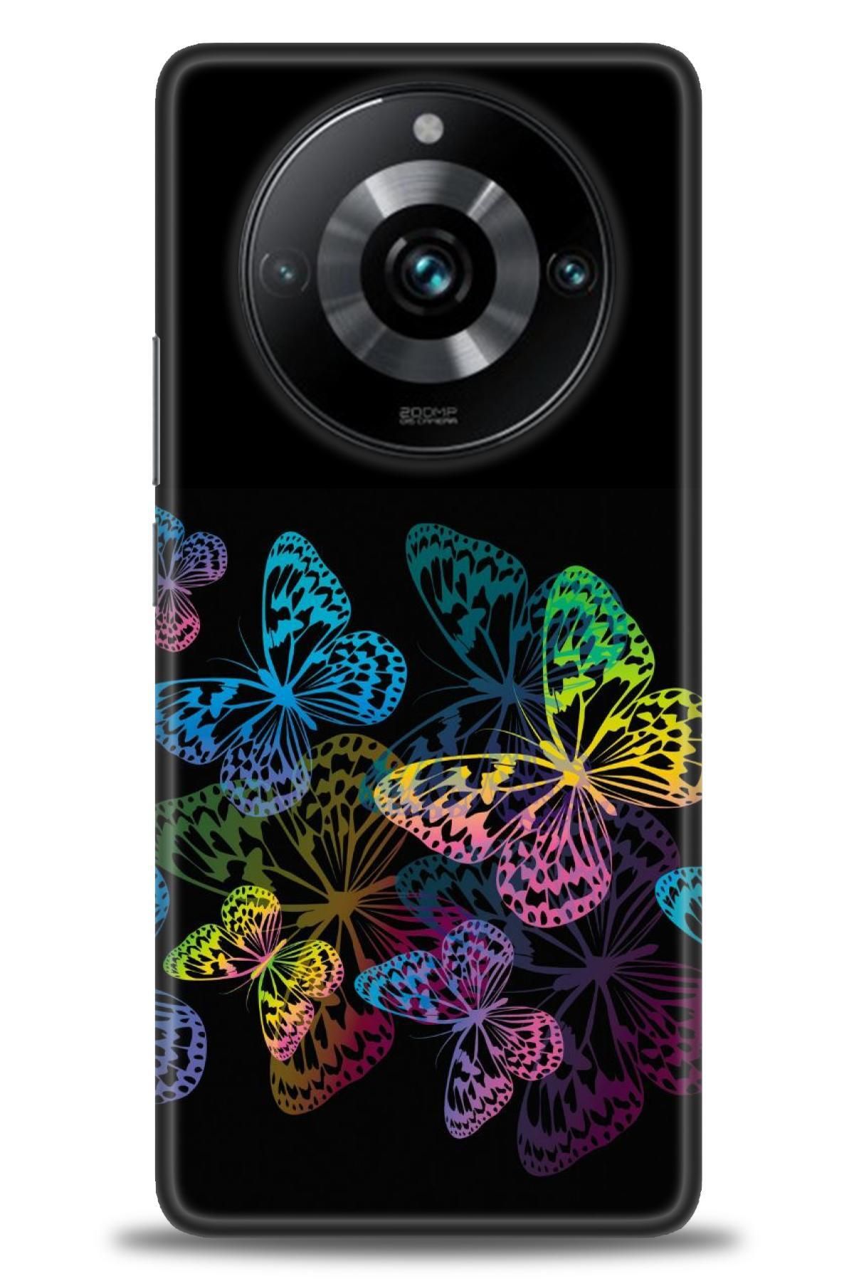 realme 11 Pro / 11 Pro Plus İle Uyumlu HD Baskılı Desenli Silikon Kılıf - 1030