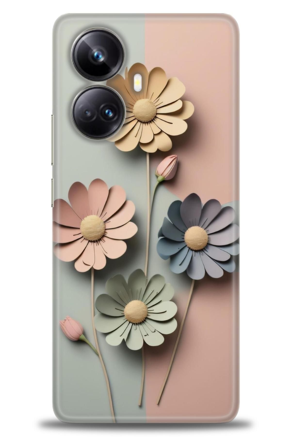 realme 10 Pro Plus İle Uyumlu HD Baskılı Desenli Silikon Kılıf - 419