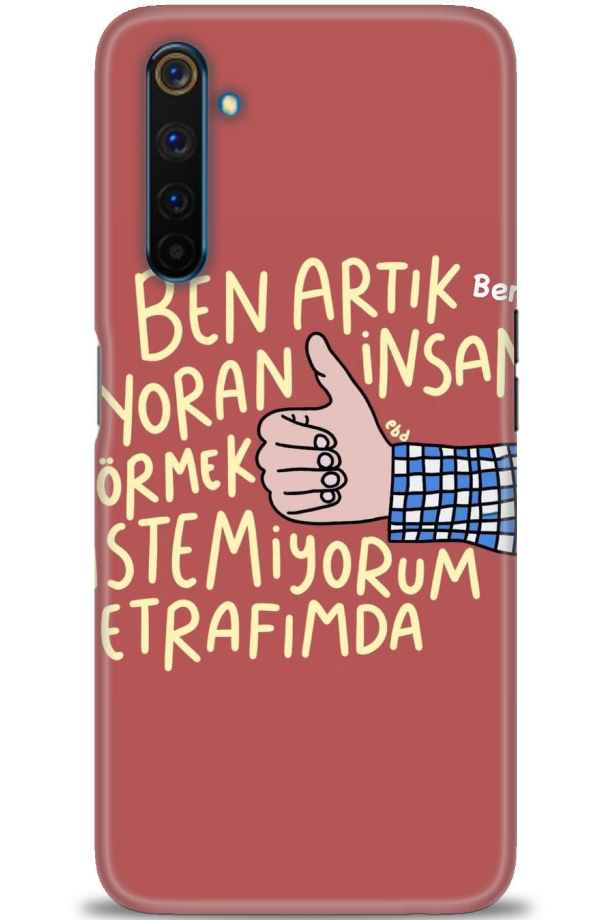 realme 6 Pro İle Uyumlu HD Baskılı Kılıf - Karışık Seri - 1074
