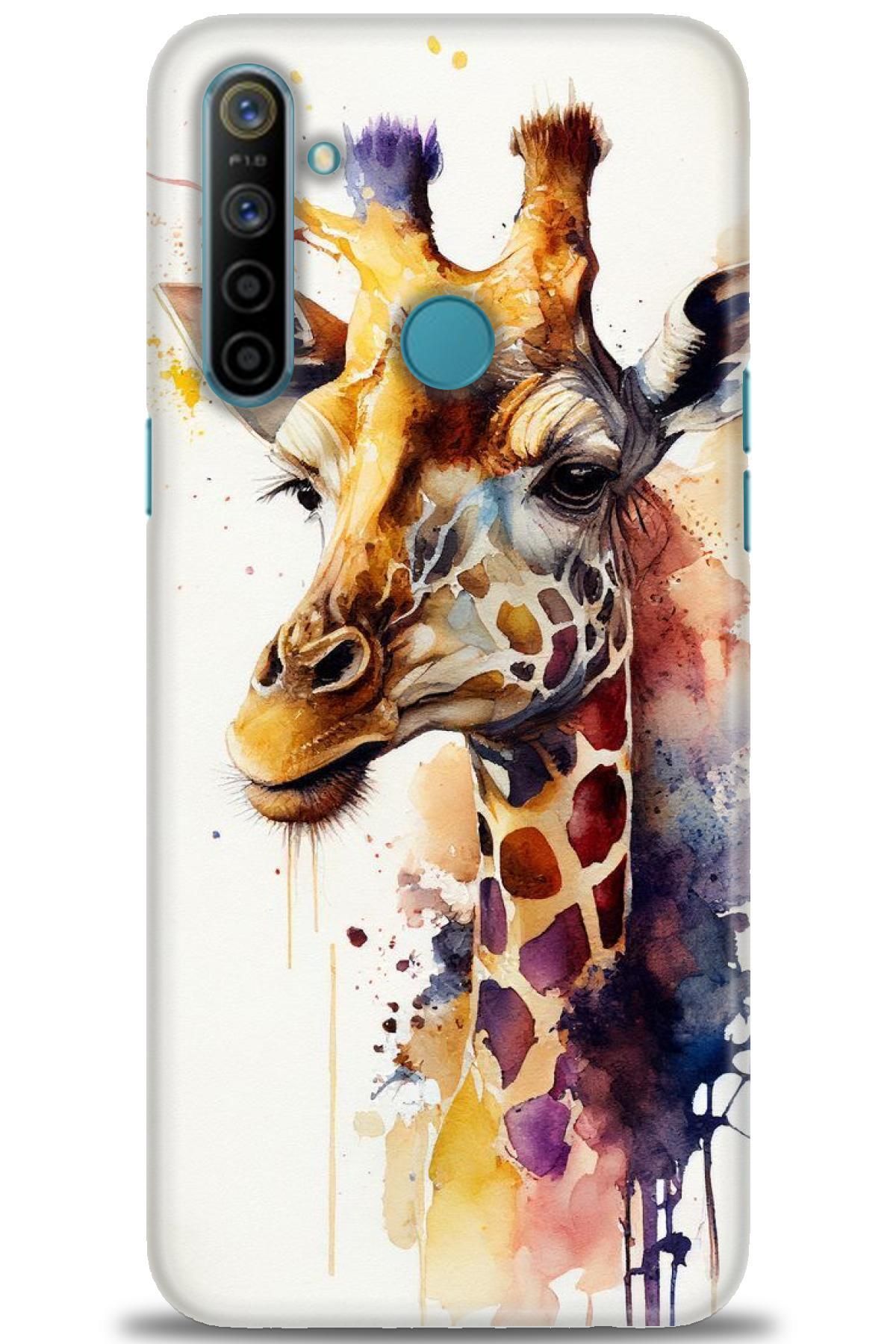 realme 6i İle Uyumlu HD Baskılı Desenli Silikon Kılıf - 103