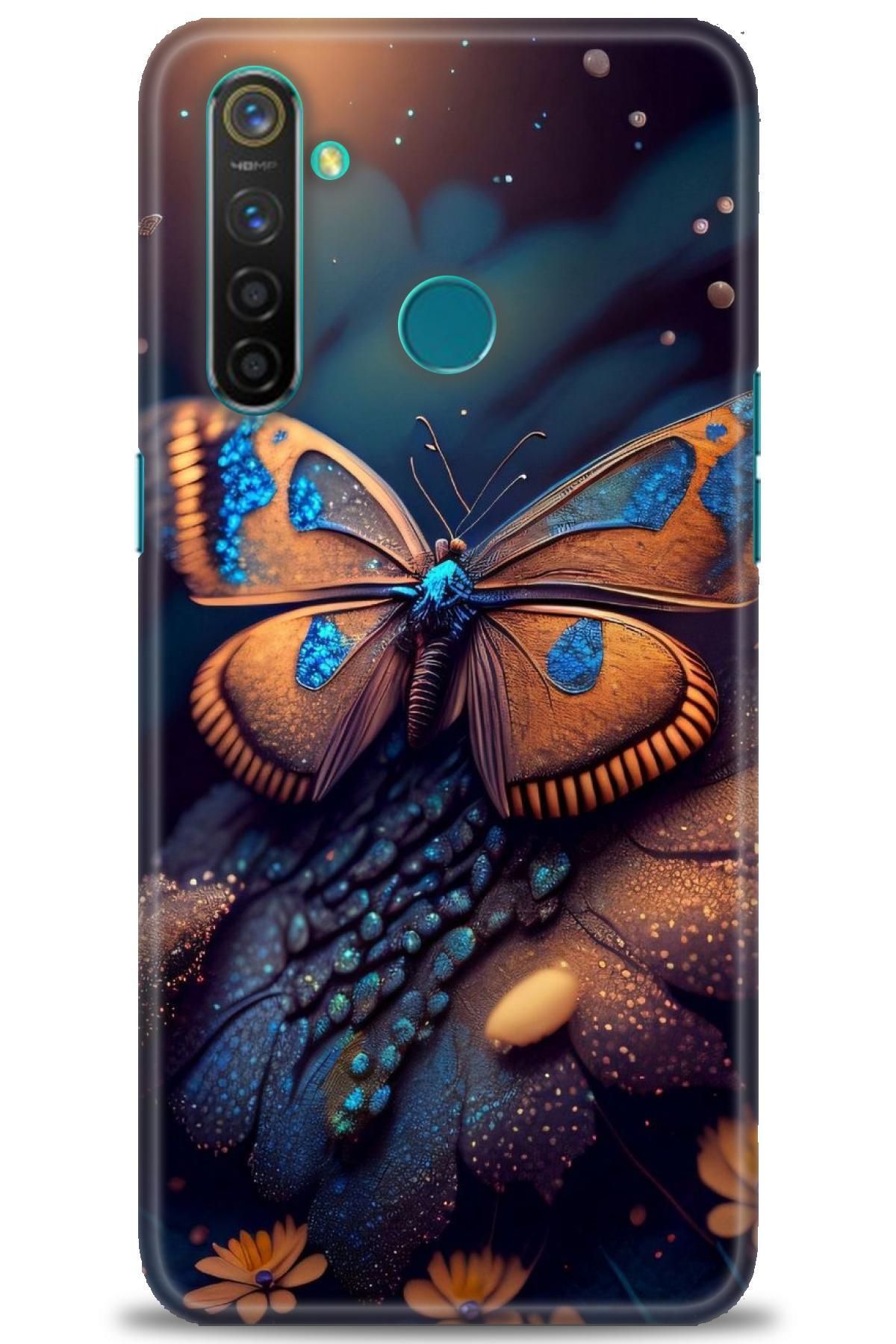 realme 5 Pro İle Uyumlu HD Baskılı Kılıf - Karışık Seri - 932