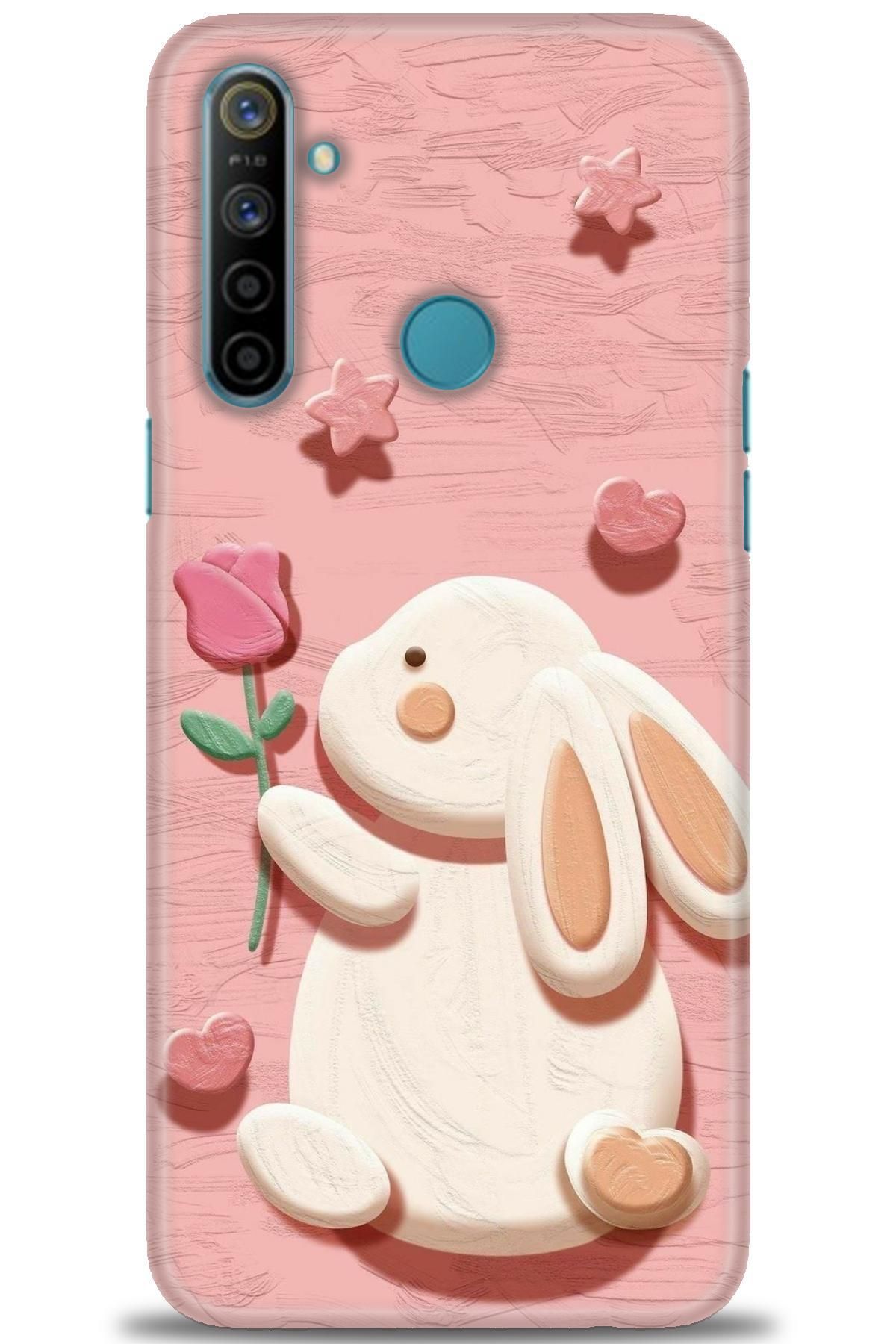 realme 5i İle Uyumlu HD Baskılı Desenli Silikon Kılıf - 449