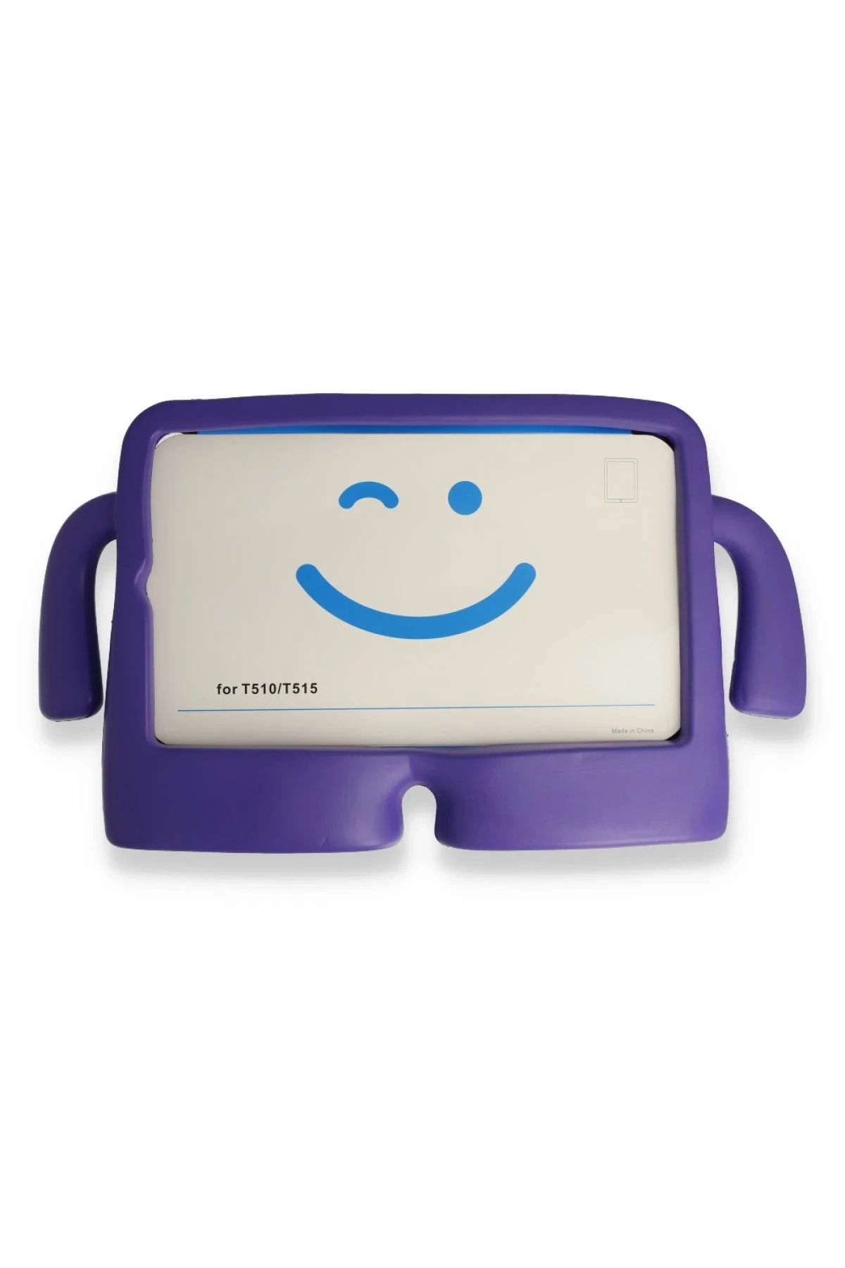 NewFace iPad 2022 10.9 (10.nesil) Kılıf Karakter Tablet Silikon - Mor GLSTD