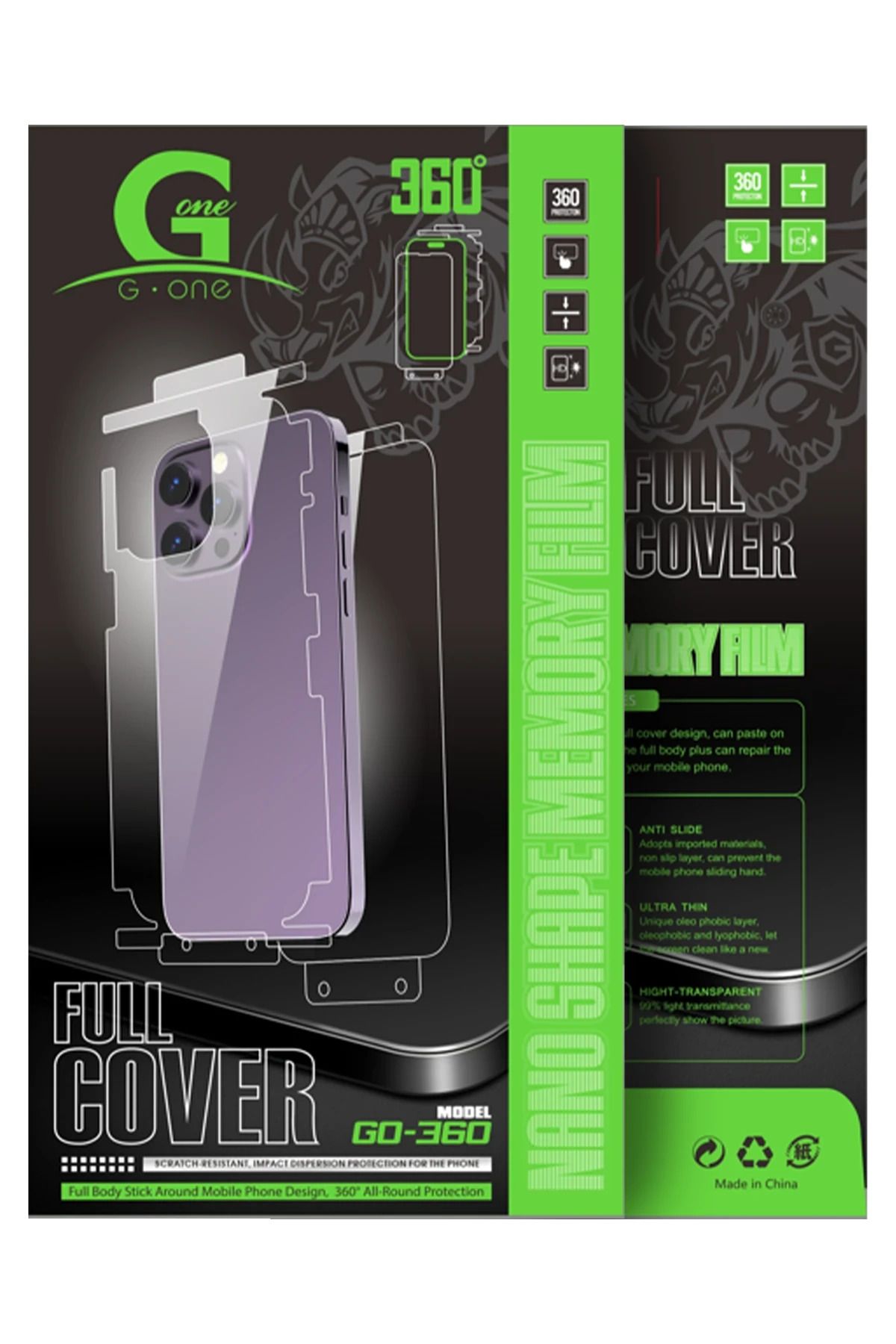 NewFace iPhone 16 Pro 360 Full Body Arka Koruyucu ALMLA