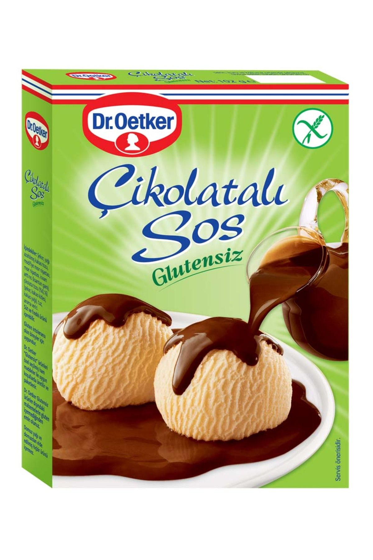 Dr. Oetker Dr.oetker x 4 Paket Glutensiz Çikolatalı Sos 128 gr