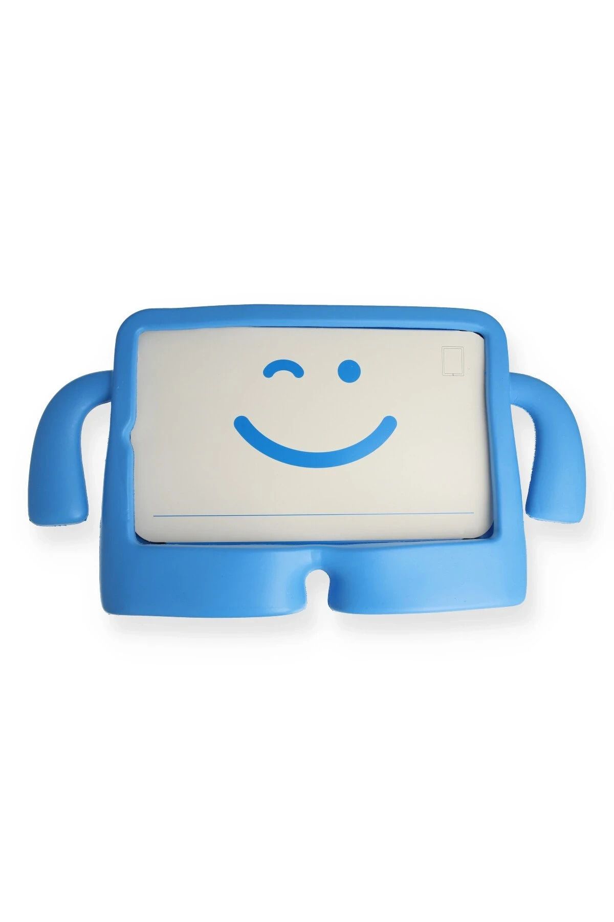 NewFace iPad 10.2 (7.nesil) Kılıf Karakter Tablet Silikon - Mavi YKTSN