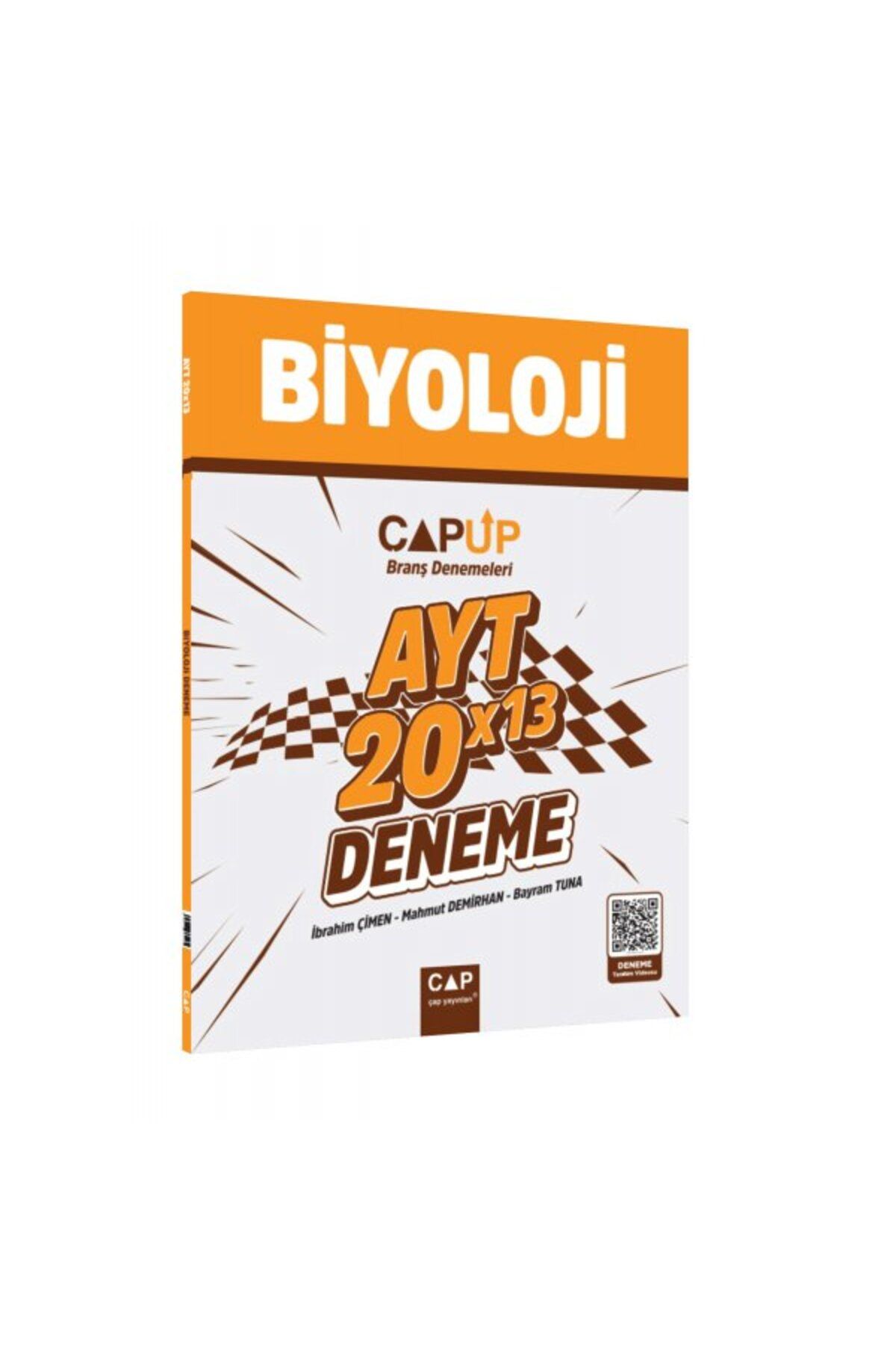 Çap Yayınları Çap AYT Biyoloji 20 X 13 Up Deneme Parlayan Proje Ayraç Hediye