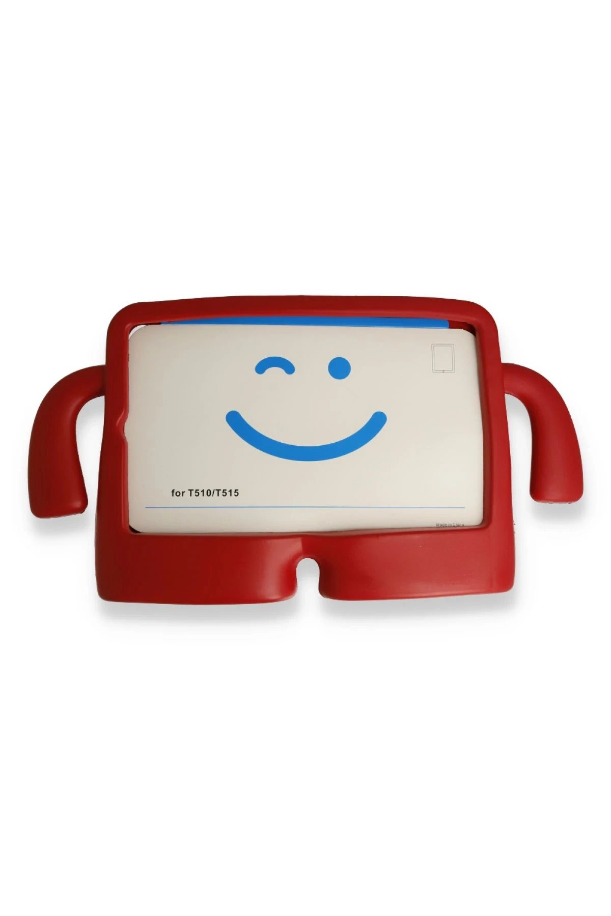NewFace iPad 2022 10.9 (10.nesil) Kılıf Karakter Tablet Silikon - Kırmızı YKTSN